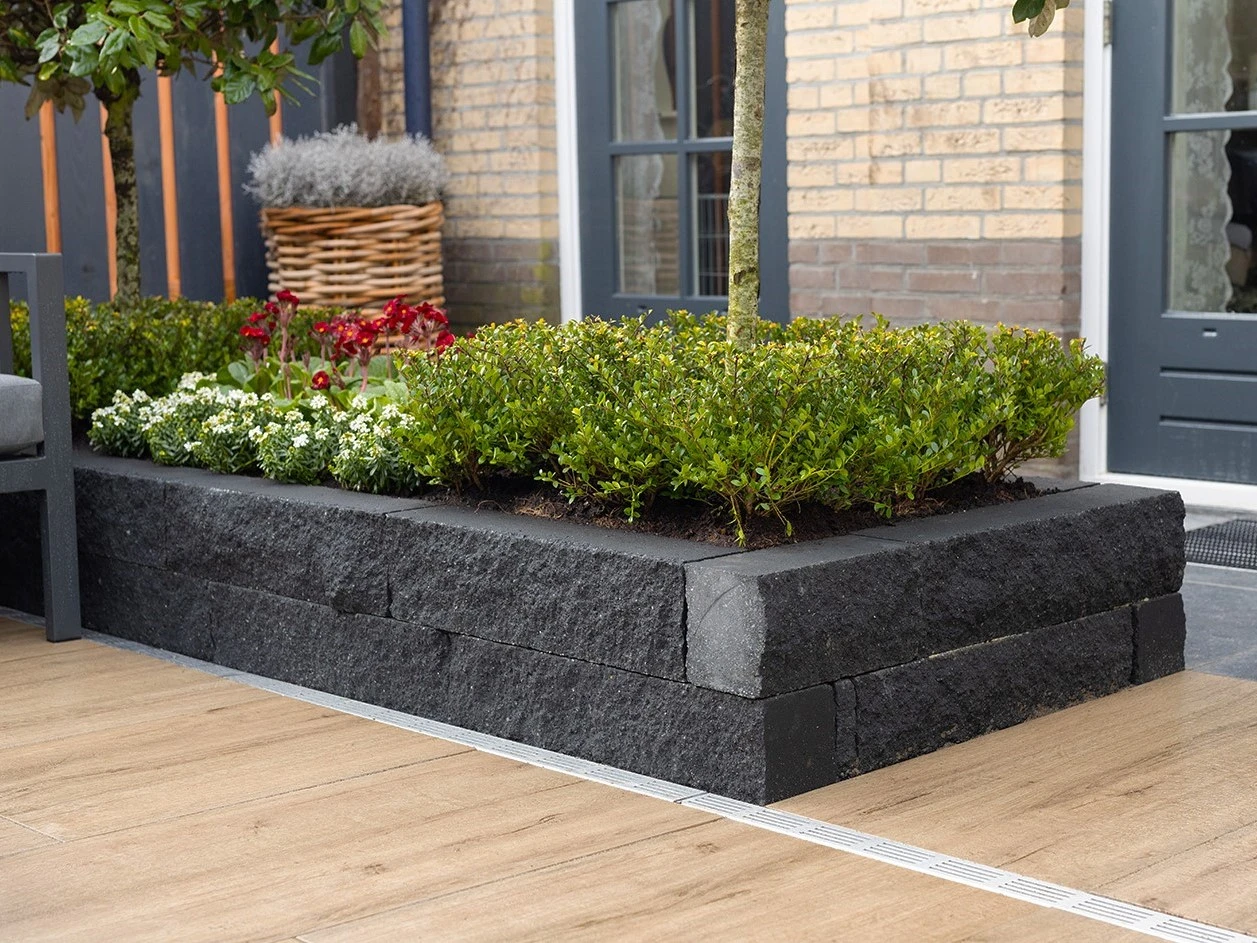 Stapelblok Rockstone Walling Antraciet 60 x 15 x 15 cm - Afbeelding 3