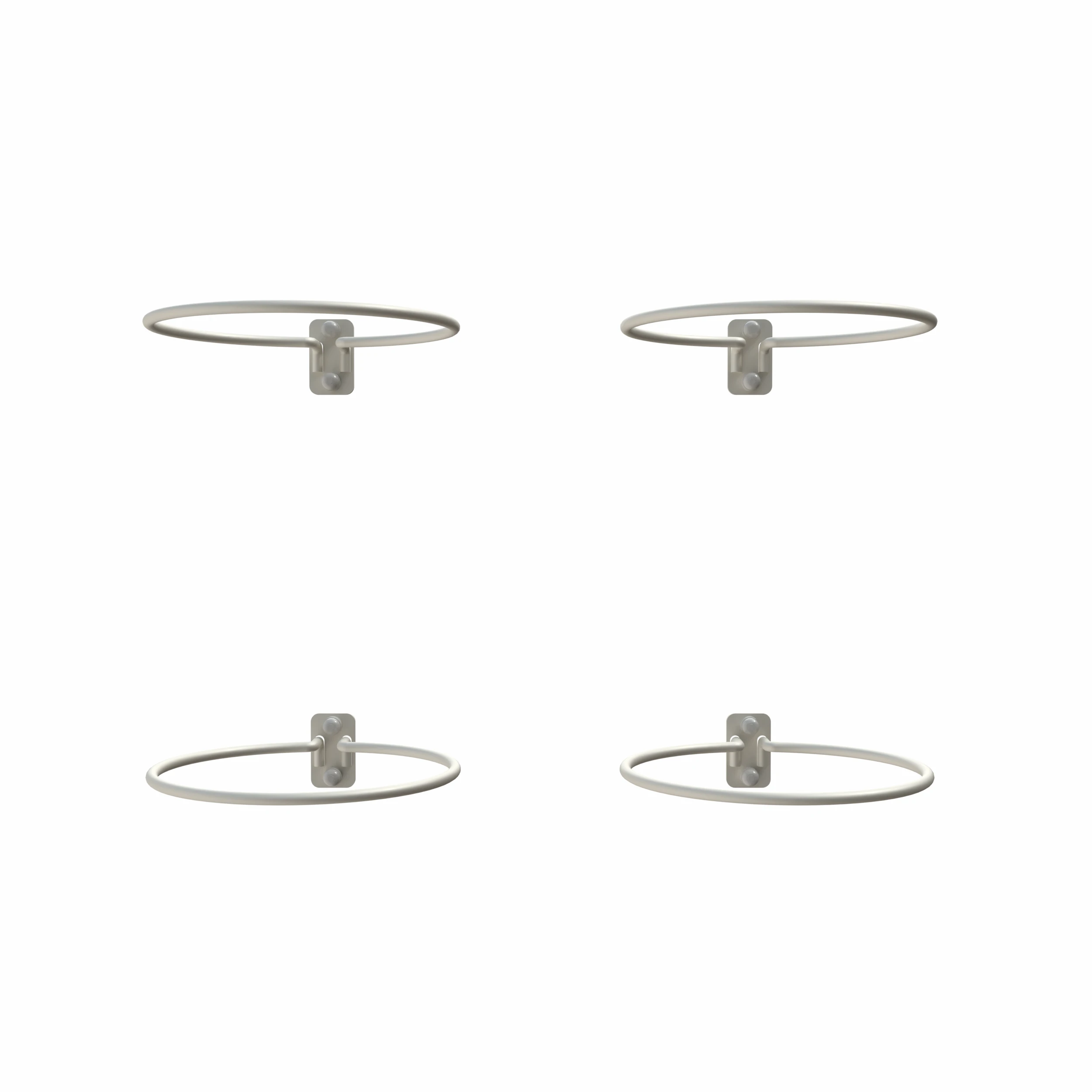 Royal Well Set Pothouders Wit 4 Stuks - Afbeelding 2