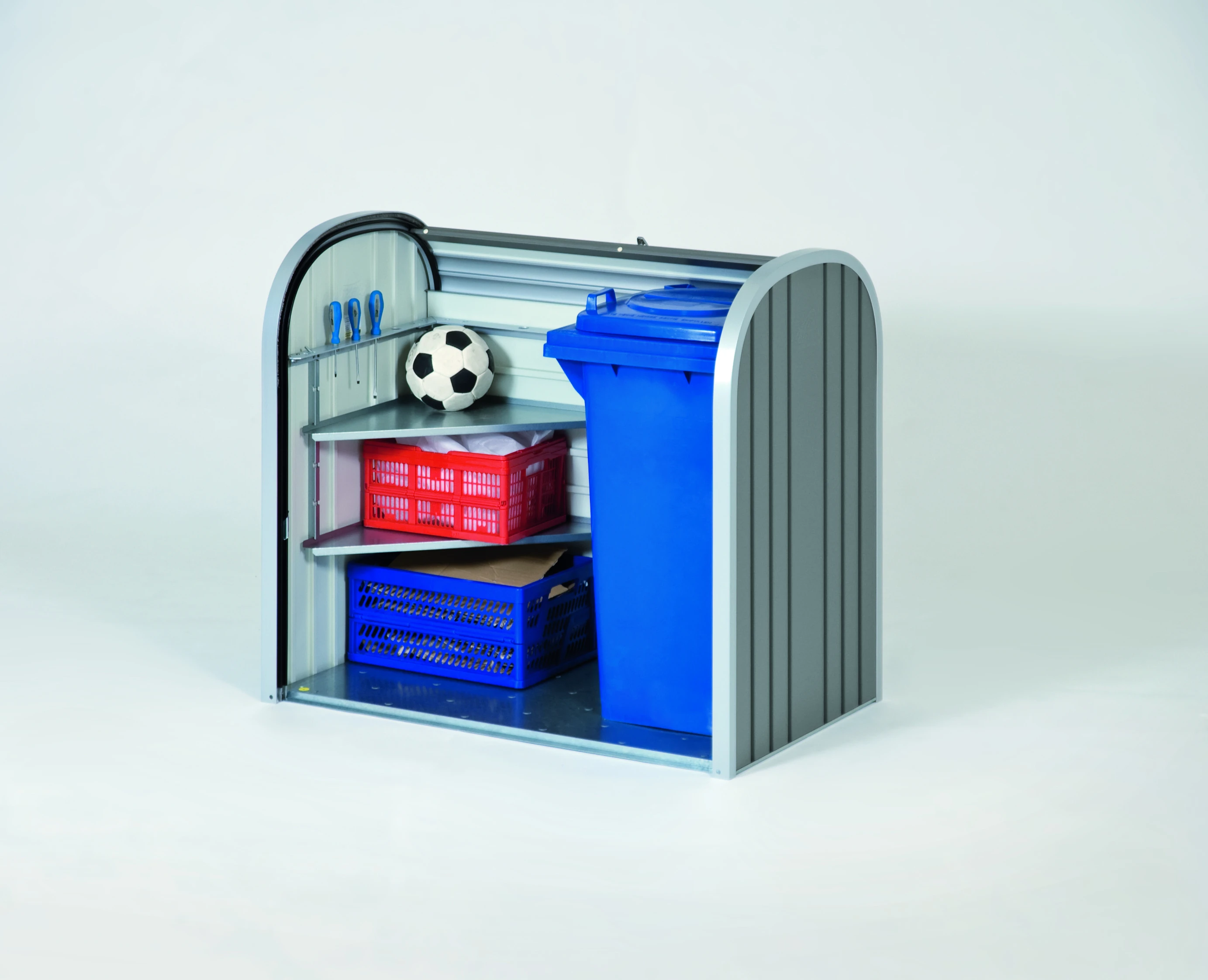 Biohort StoreMax 120 Zilver Metallic - Afbeelding 2