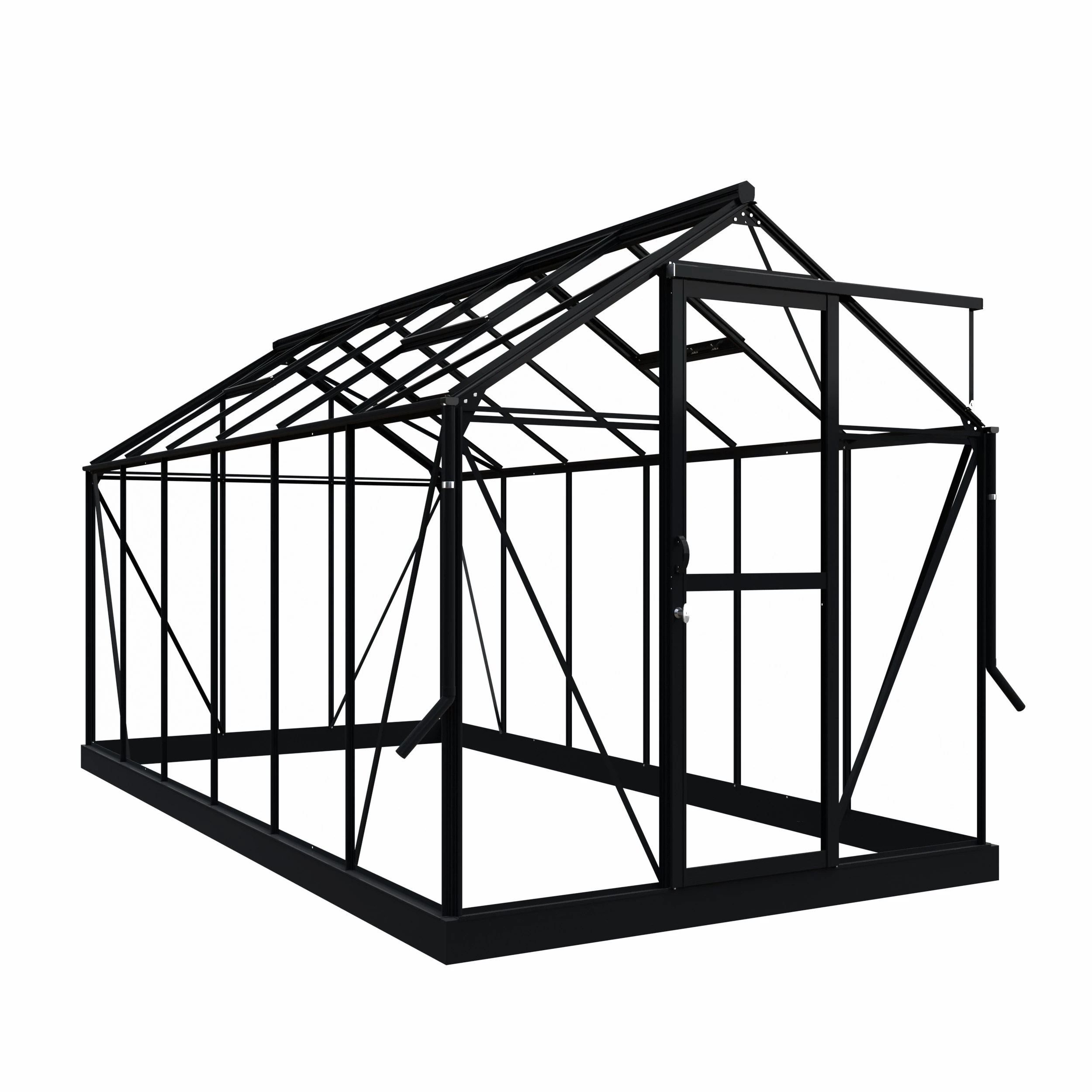 Royal Well Tuinkas Mary IV Zwart - Afbeelding 2