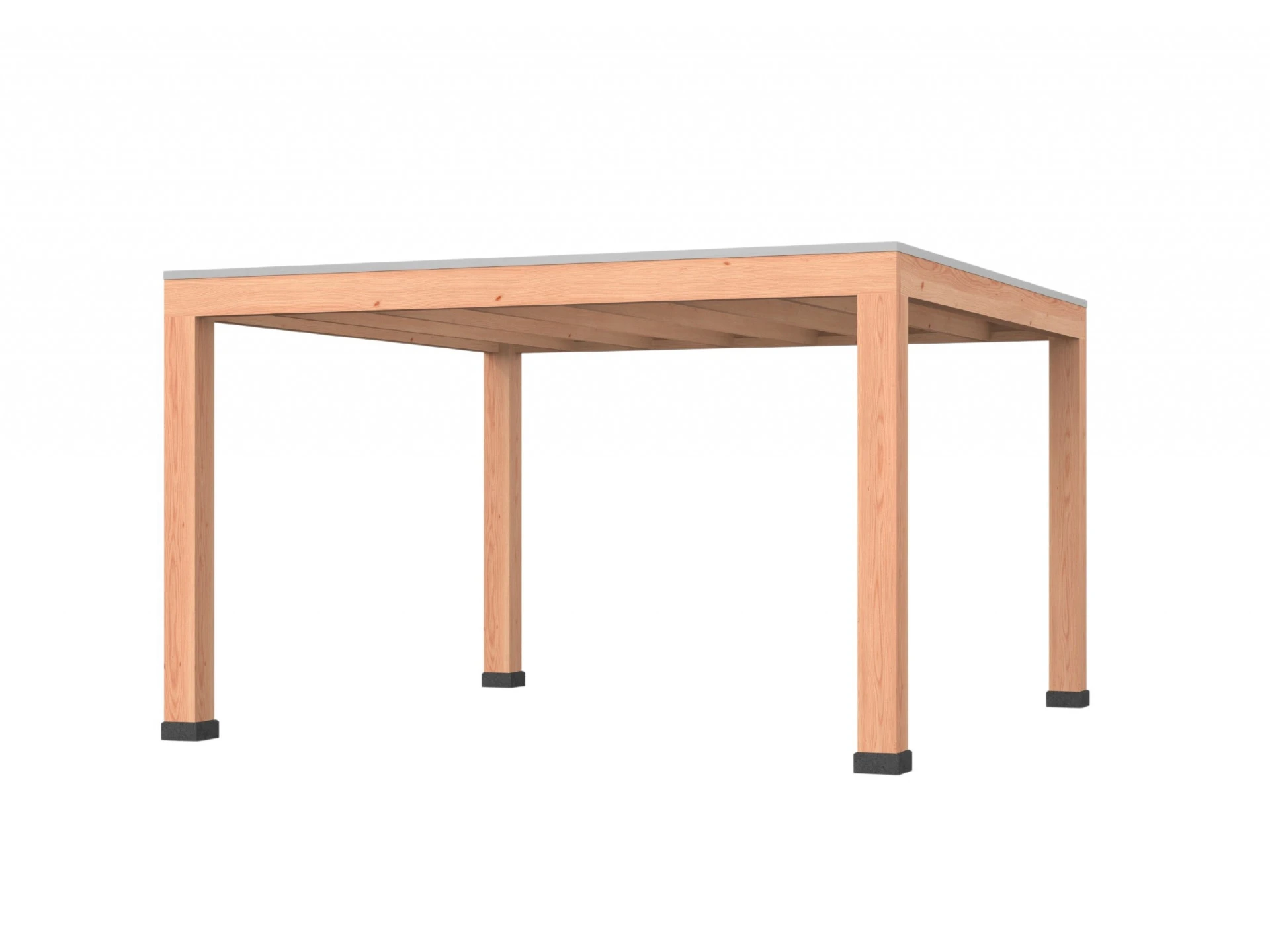 Douglas overkapping, 400 x 400, Westwood Robuust - Afbeelding 1