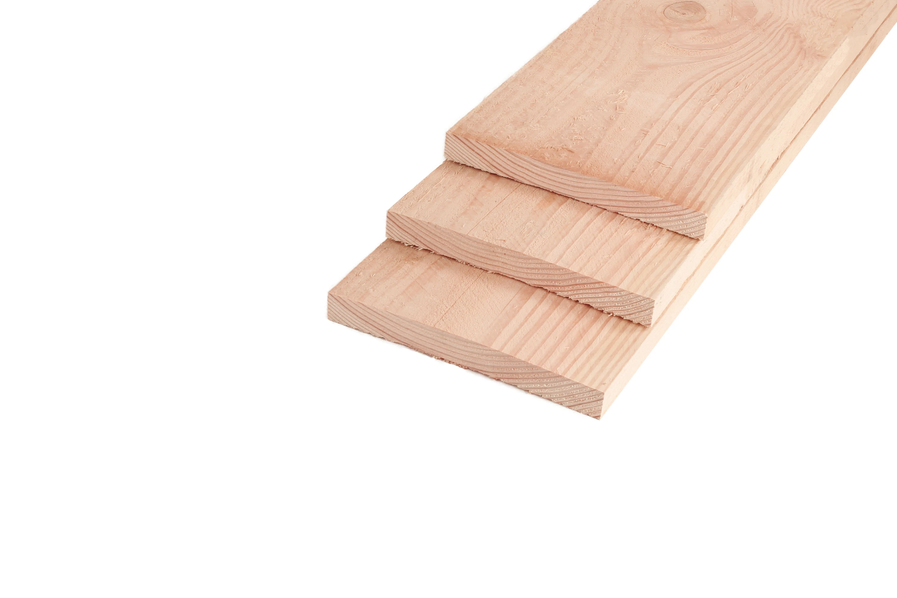 Douglas Potdekselplank 2.2 x 20 cm (22 x 200 mm) Fijnbezaagd - Lengte 400 cm - Afbeelding 3