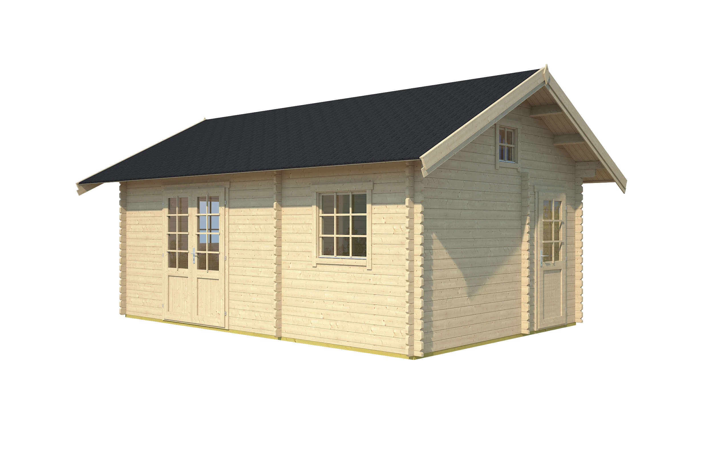 Outdoor Life Blokhut Caroline 575 x 390 cm - Afbeelding 1