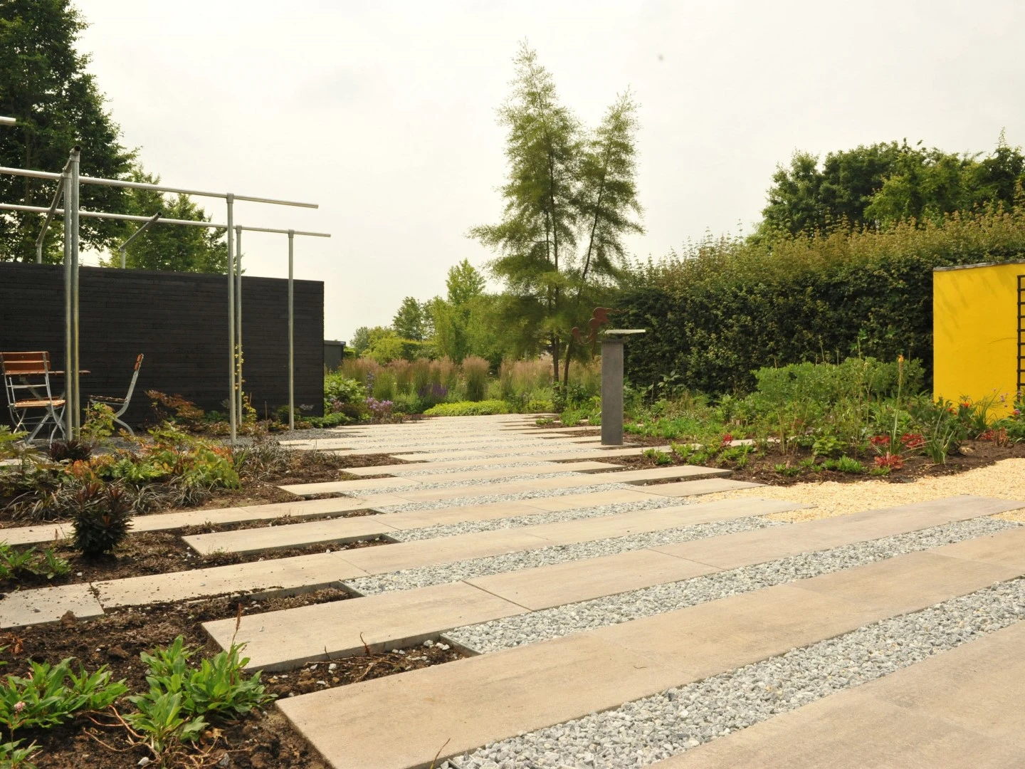 Betontegel 60plus Soft Comfort Ivory 4 x 40 cm (40 x 400 mm) - Lengte 80 cm - Afbeelding 2