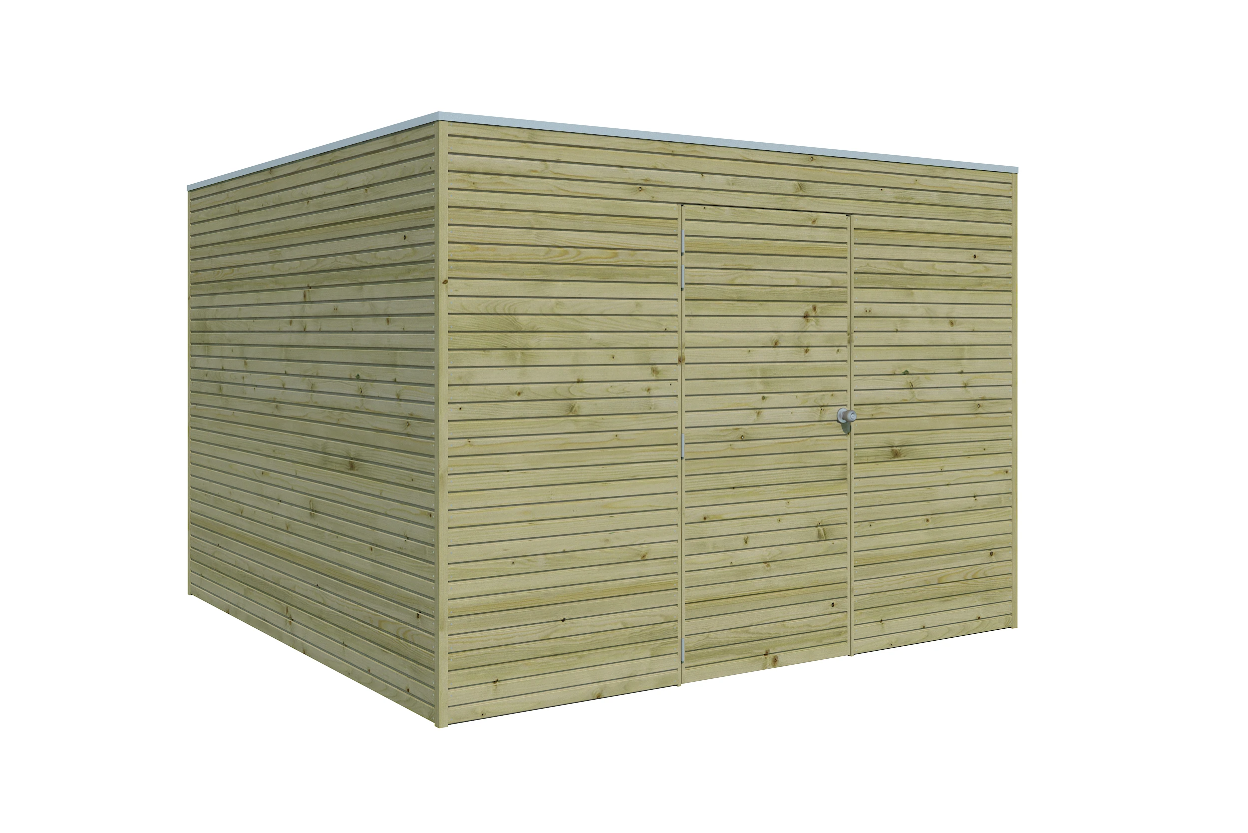 Woodlands Blokhut QBH2 300 x 300 cm - Afbeelding 4