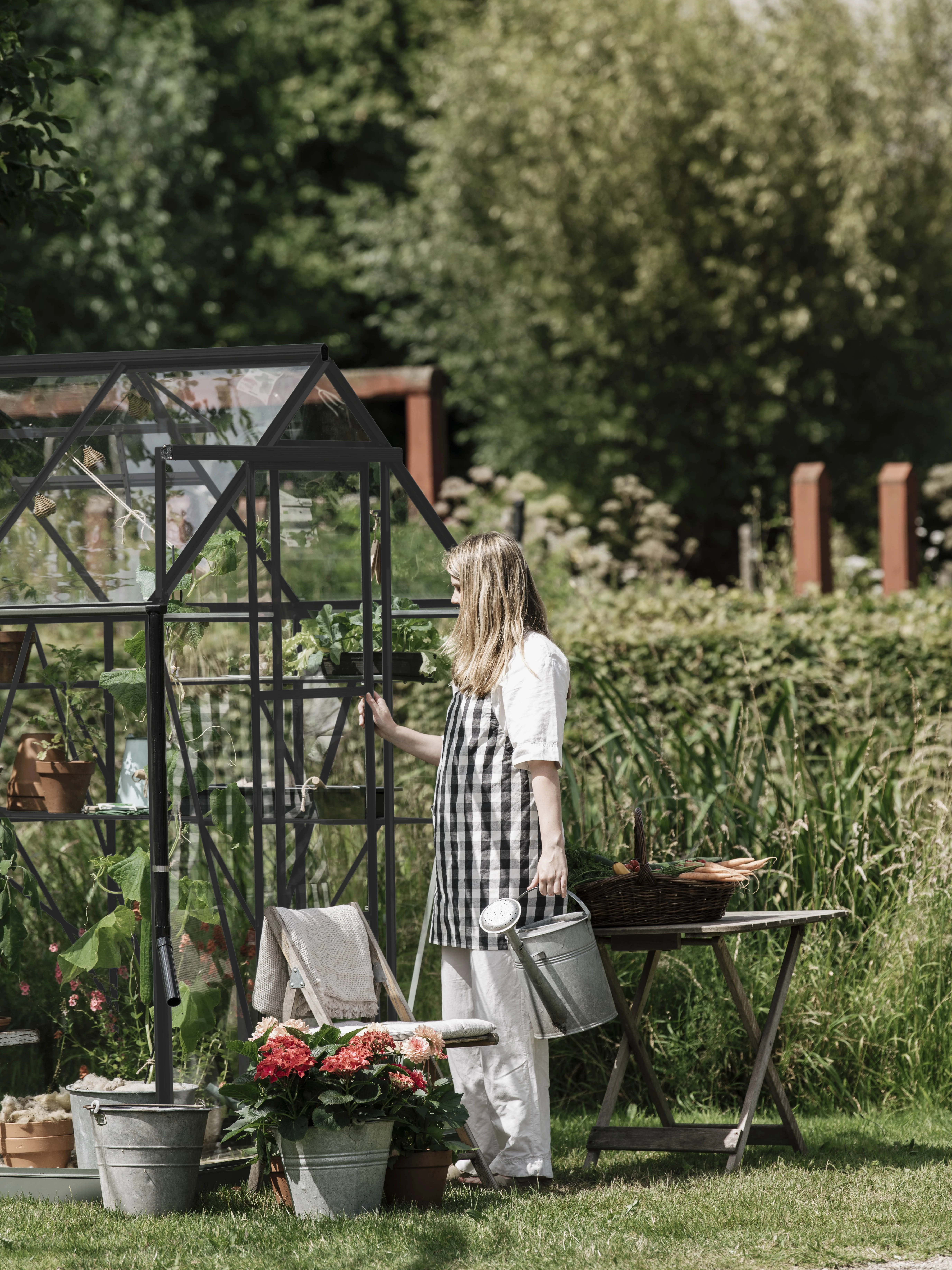 Royal Well Tuinkas Kate V 192 x 436 cm Zwart - Afbeelding 1