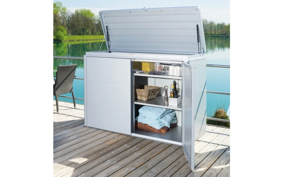 Biohort HighBoard Donkergrijs Metallic 160 x 70 cm - Afbeelding 2