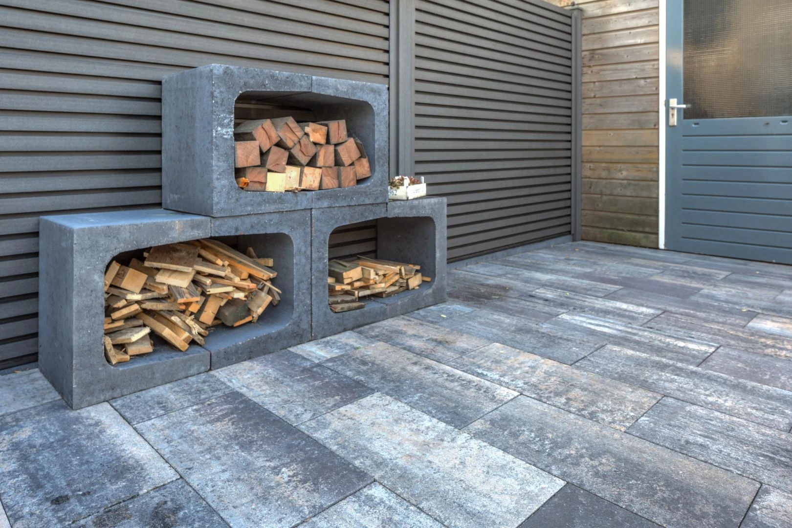 U-element 40 x 40 cm (400 x 400 mm) Antraciet - Lengte 50 cm - Afbeelding 2