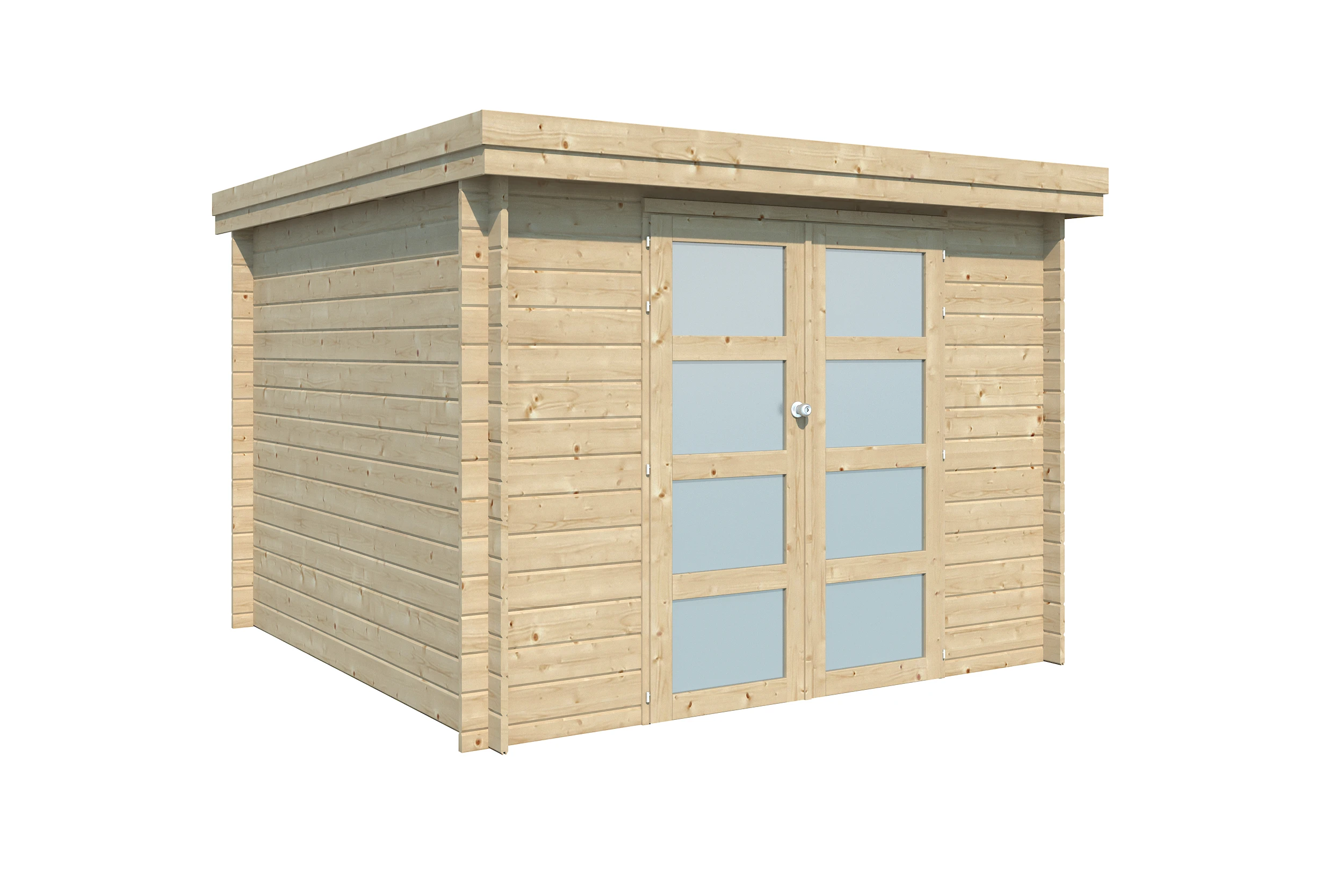 Woodlands Blokhut Oregon 295 x 295 cm - Afbeelding 4