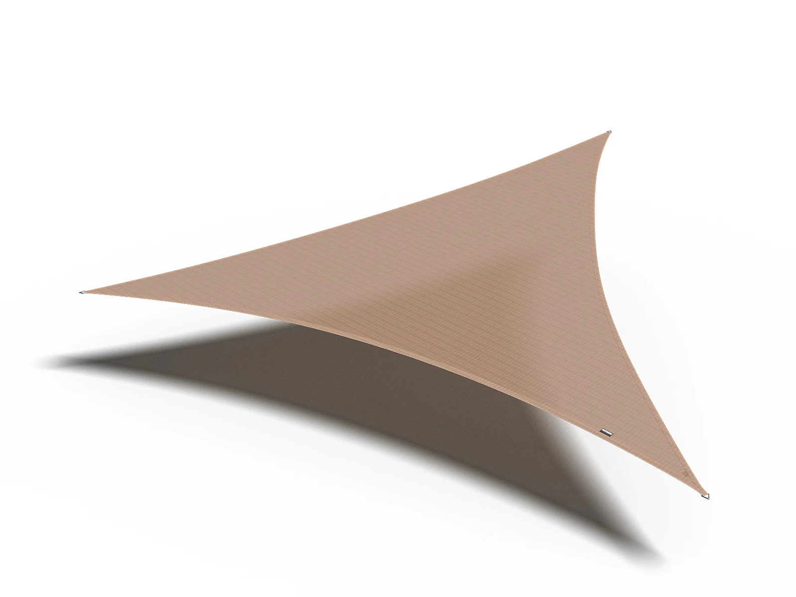 Platinum Schaduwdoek Driehoek Zand 360 cm - Afbeelding 2