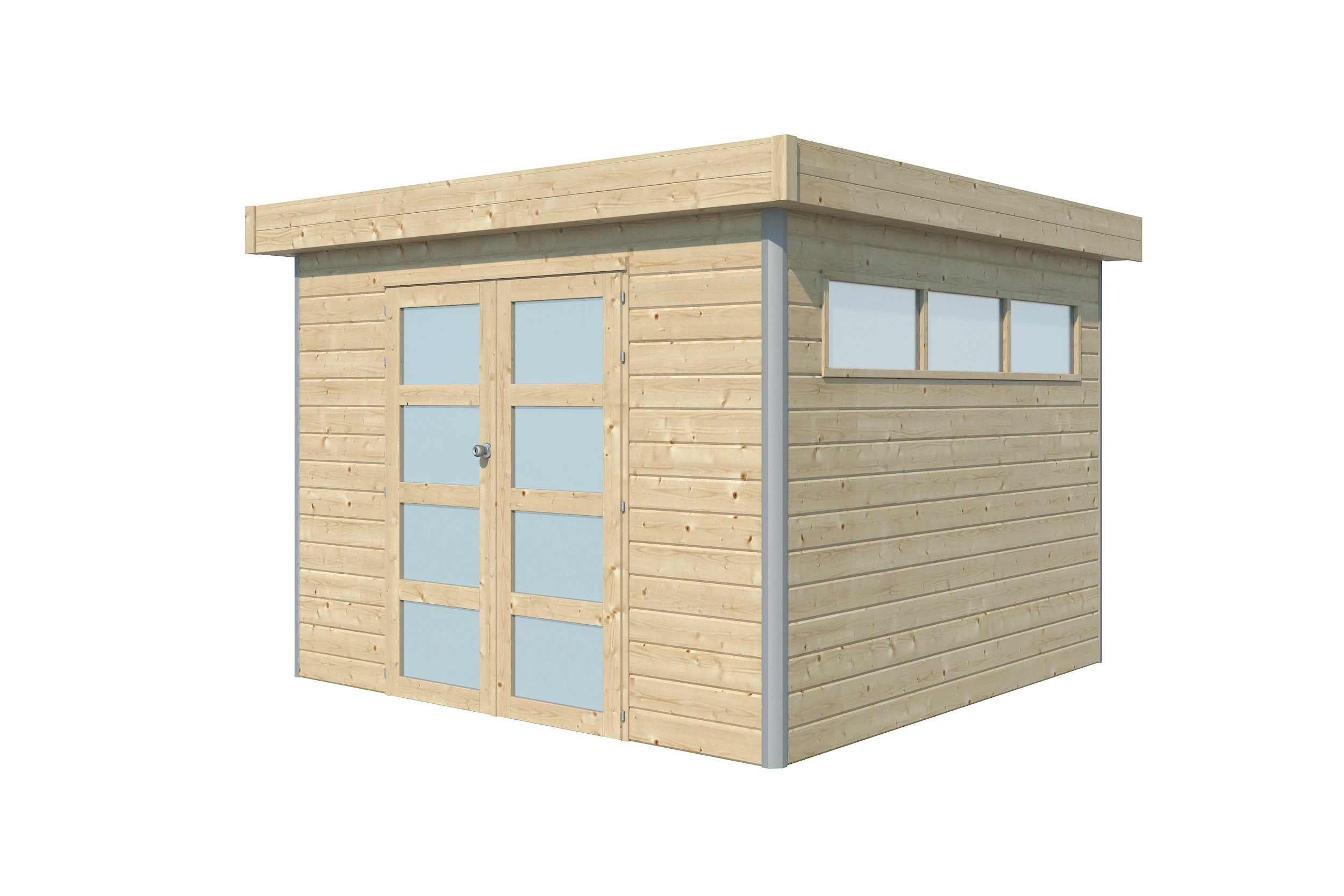 Woodlands Blokhut Kasuko 295 x 295 cm - Afbeelding 5