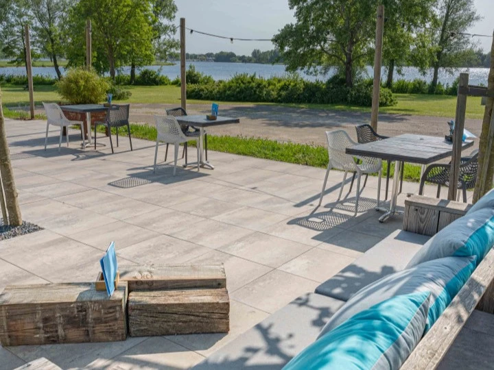 Betontegel 60plus Soft Comfort 4 x 60 cm (40 x 600 mm) Ivory - Lengte 60 cm - Afbeelding 2