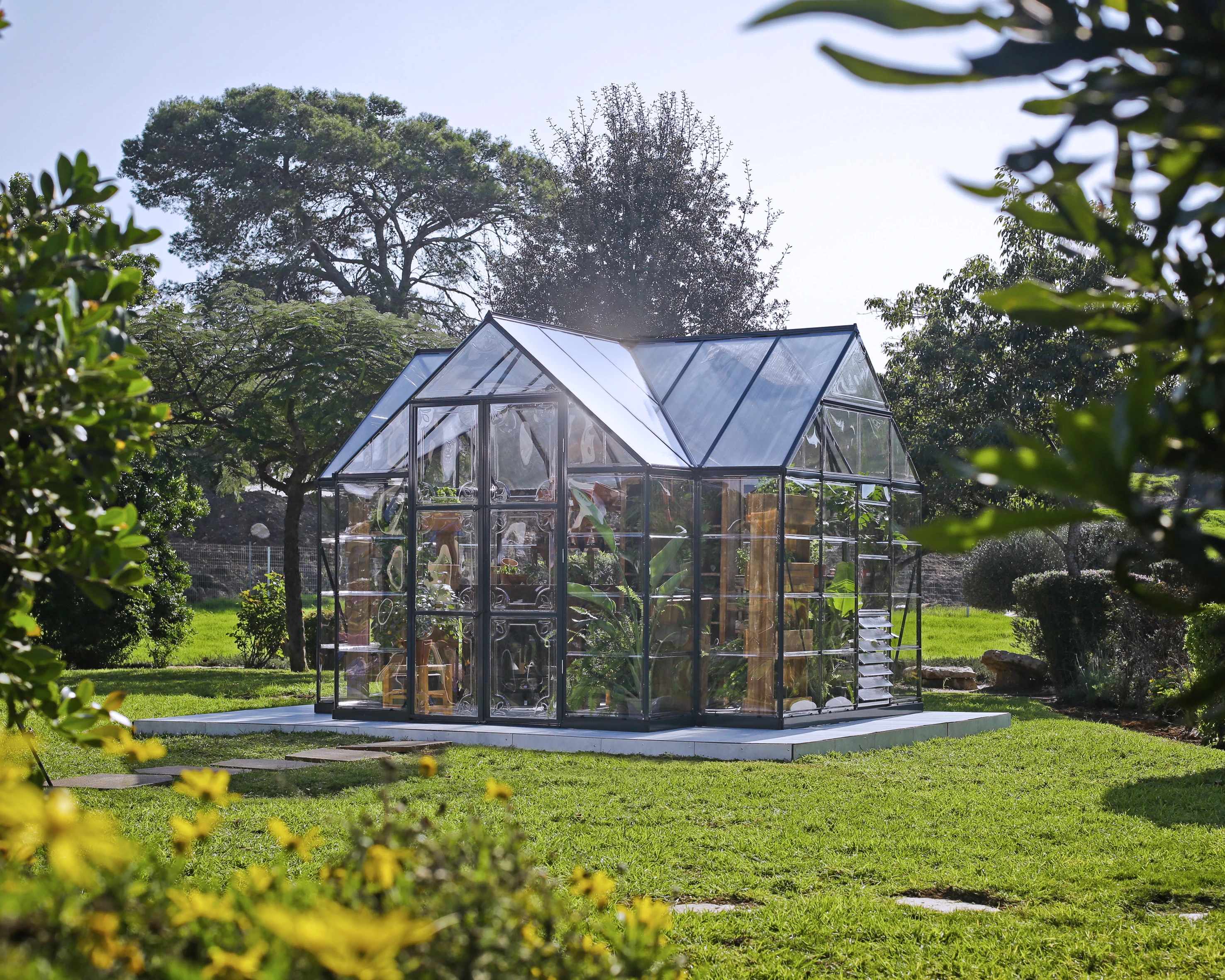 Palram Canopia Tuinkas Victory Antraciet - Afbeelding 14