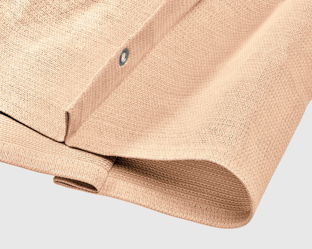 Platinum Schaduwdoek Harmonica 200 x 400 cm Gebroken Wit - Afbeelding 4