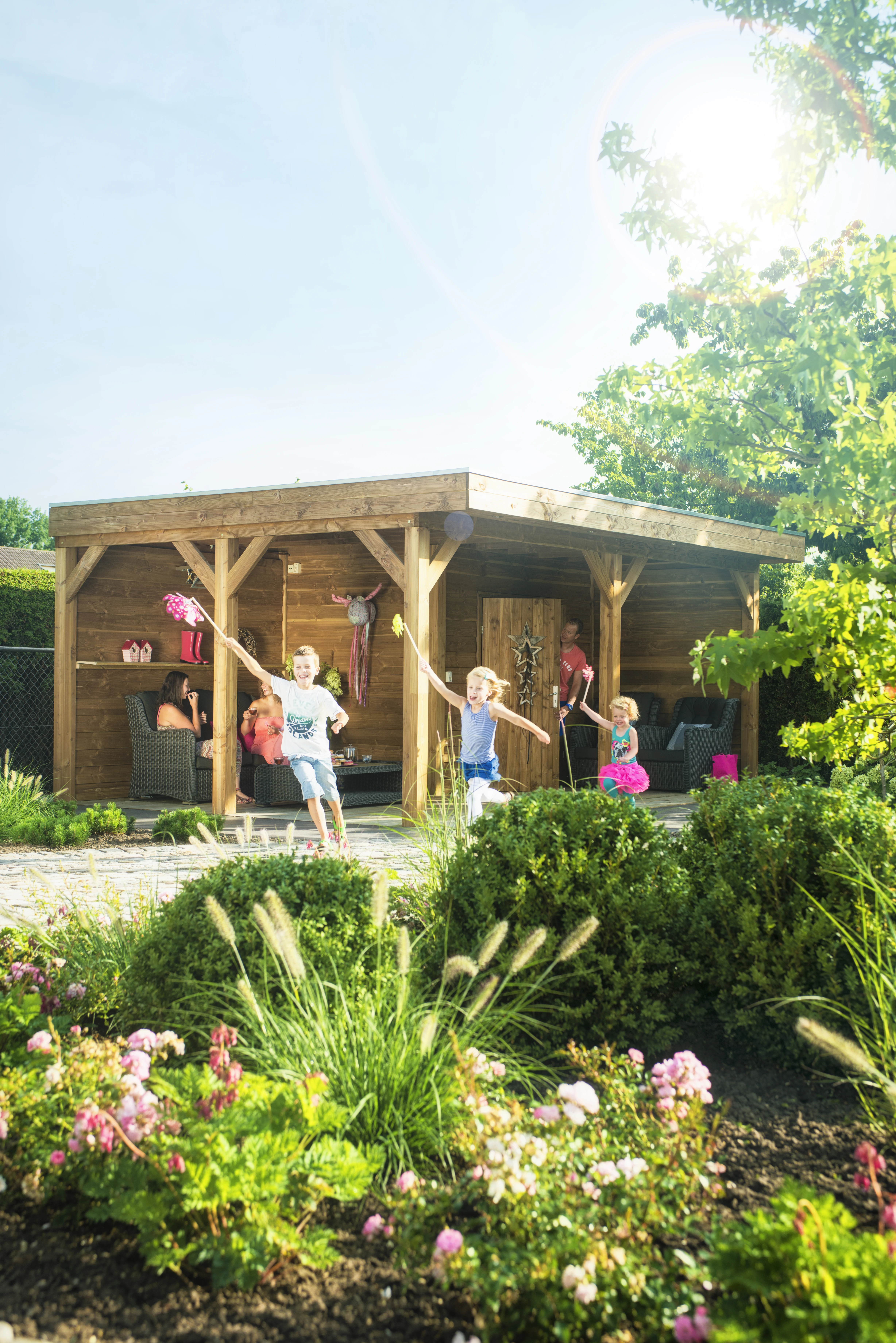 Douglas Zweeds Rabat Groen Geïmpregneerd 2.7 x 19.5 cm - Lengte 300 cm - Afbeelding 2