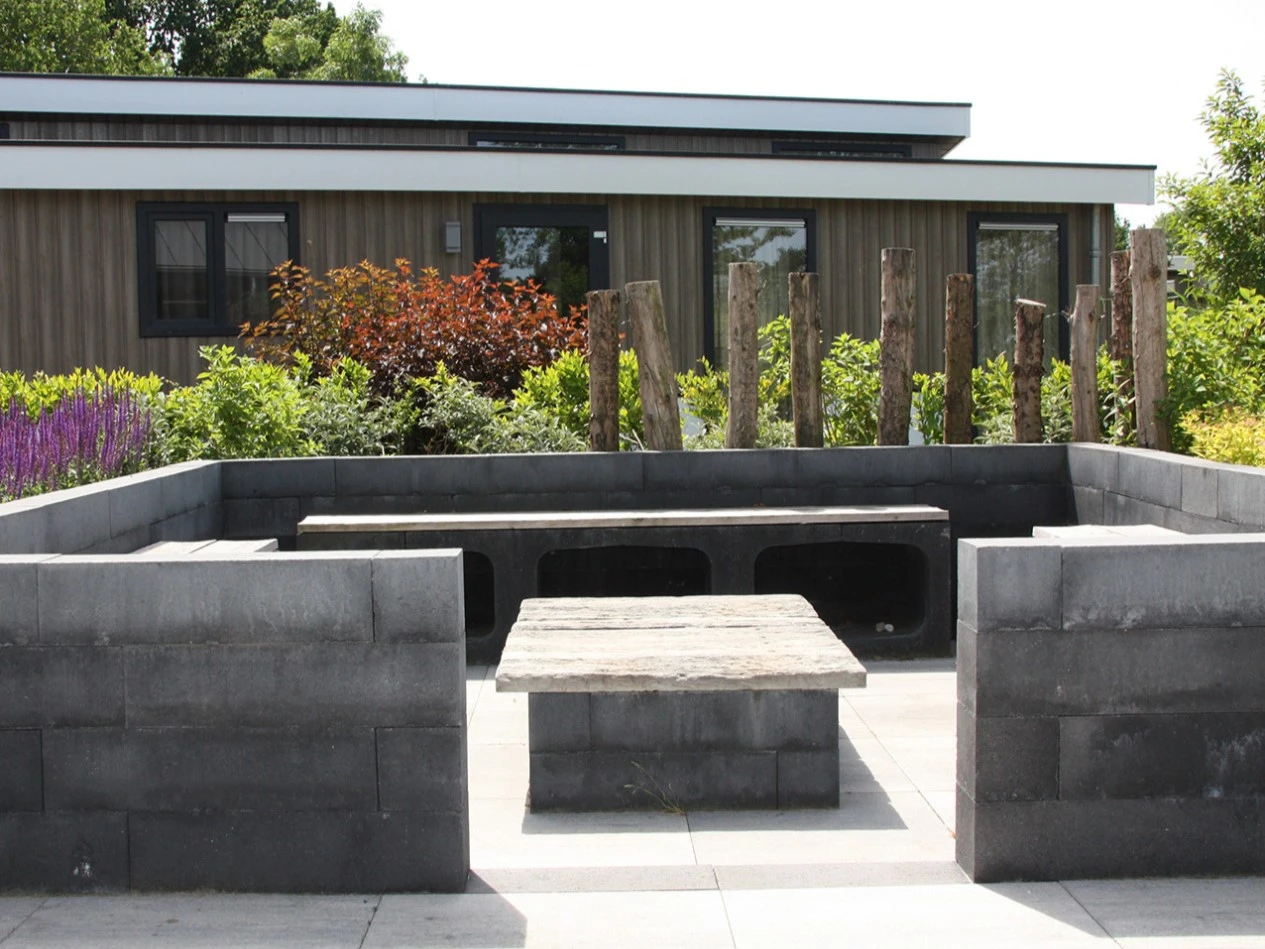 Muurelement Linia Excellence 15 x 15 cm (150 x 150 mm) Nero - Lengte 60 cm - Afbeelding 5