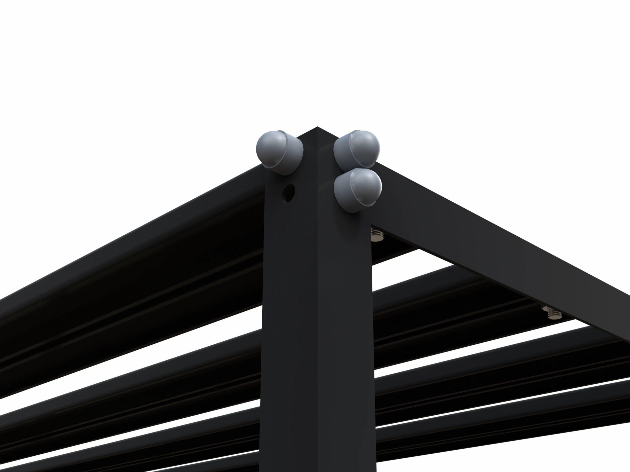 Royal Well Kweektafel vrijstaand zwart 90 x 165 x 45 cm - Afbeelding 3