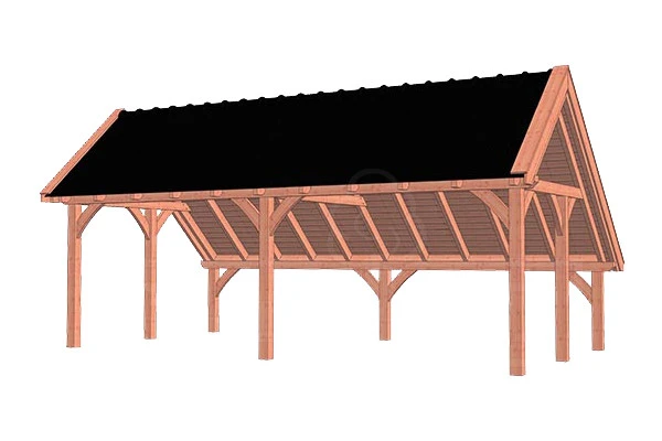 Trendhout Douglas Kapschuur De Hoeve XL 770 x 440 cm - Afbeelding 1