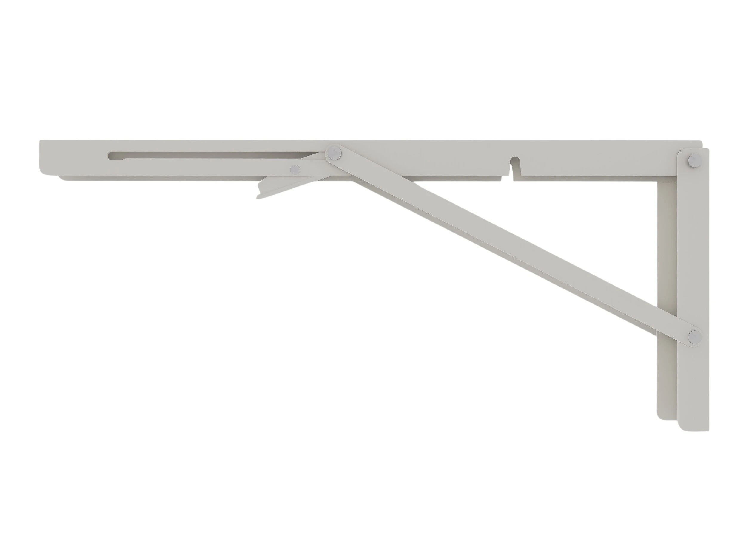 Royal Well Opklapbare Steun Wit - Afbeelding 2