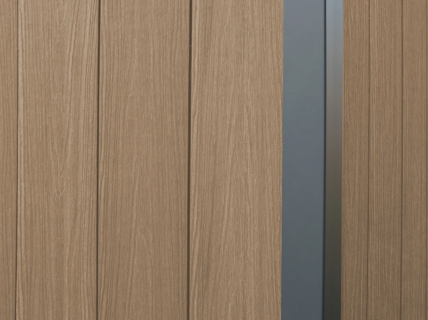 Blokhut Composiet Modern Teak - 345 x 215 cm - Afbeelding 3