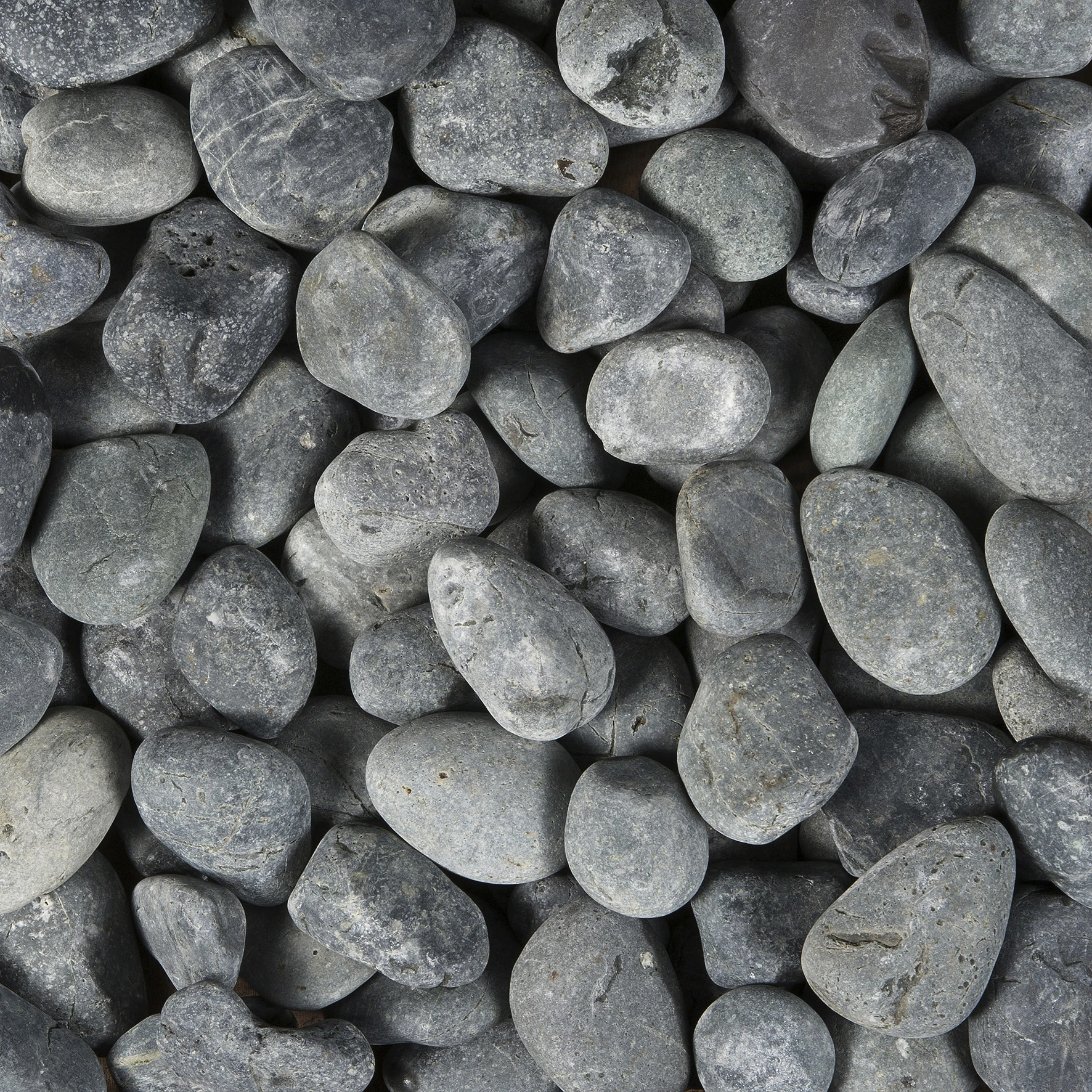 Gardenlux Beach Pebbles 40-60 mm Zwart 20 kg - Afbeelding 1