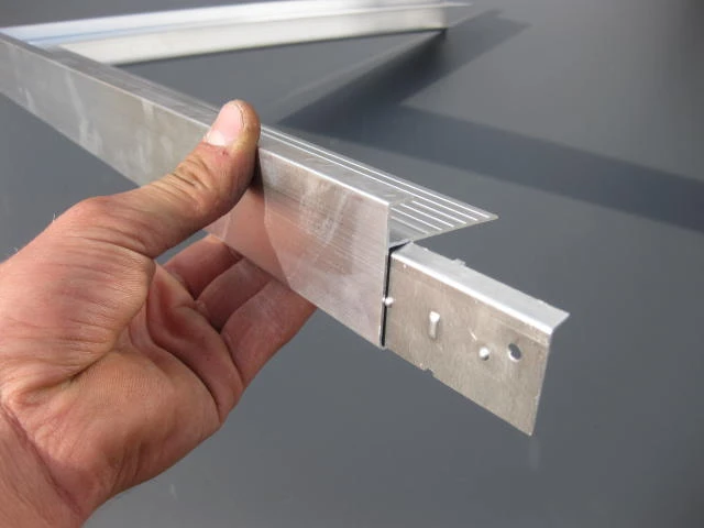 Daktrim Koppelstuk Aluminium 4.5 x 4.5 cm - Afbeelding 2