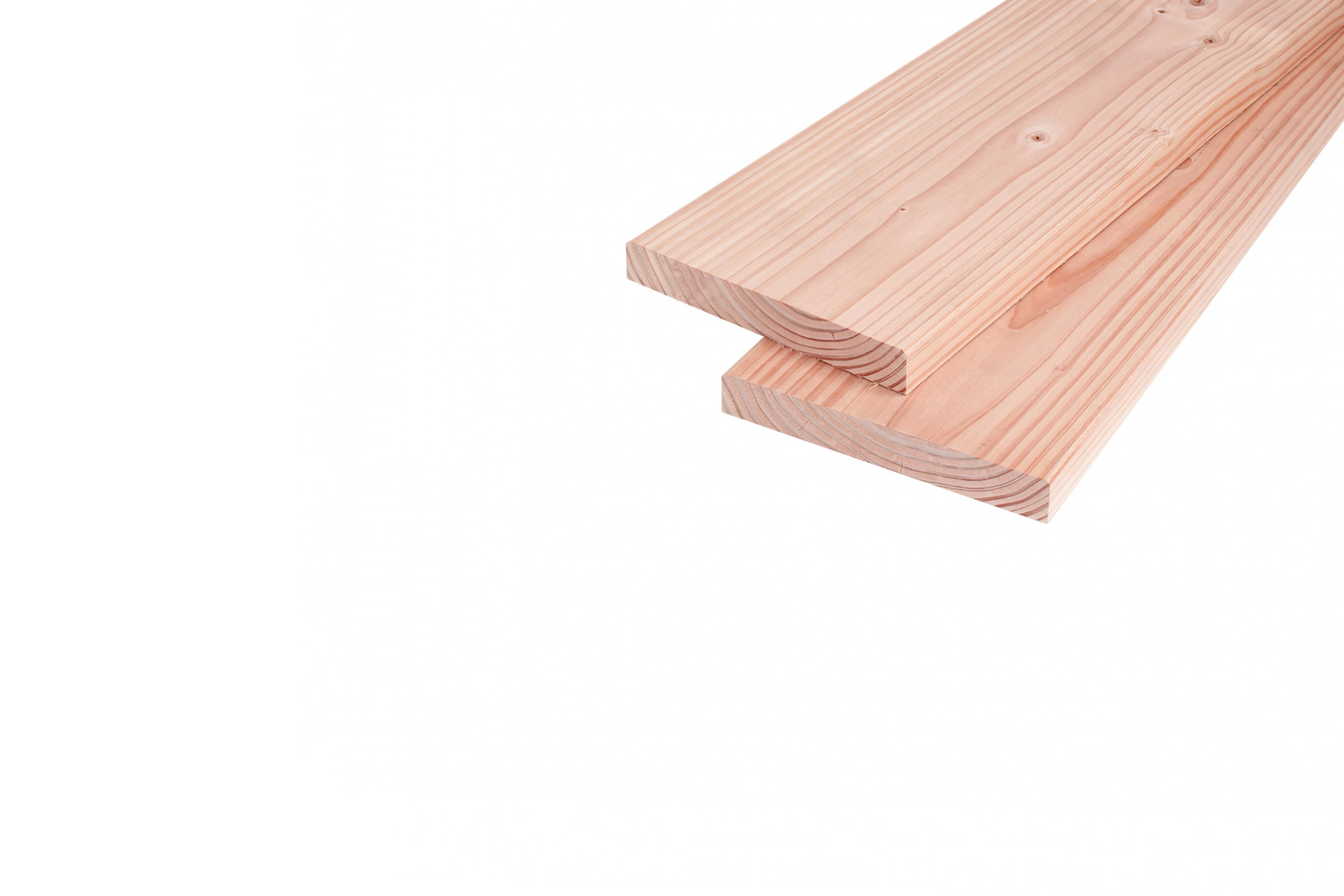 Douglas Plank 2.8 x 19.5 cm (28 x 195 mm) Geschaafd/Fijnbezaagd - Lengte 500 cm - Afbeelding 1