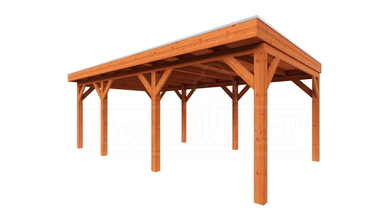 Trendhout Douglas Overkapping Mensa 675 x 400 cm - Afbeelding 1