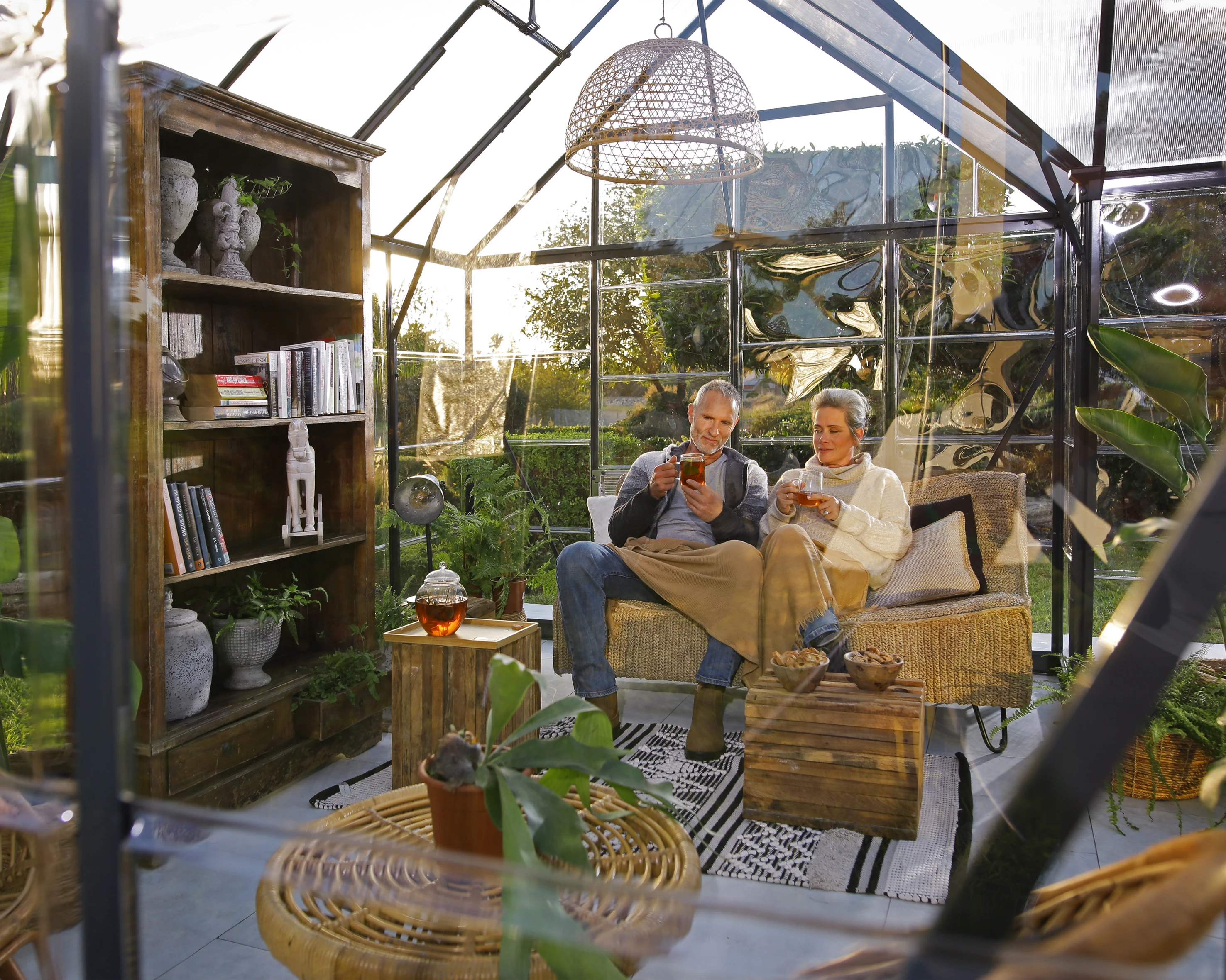 Palram Canopia Tuinkas Victory Antraciet - Afbeelding 7