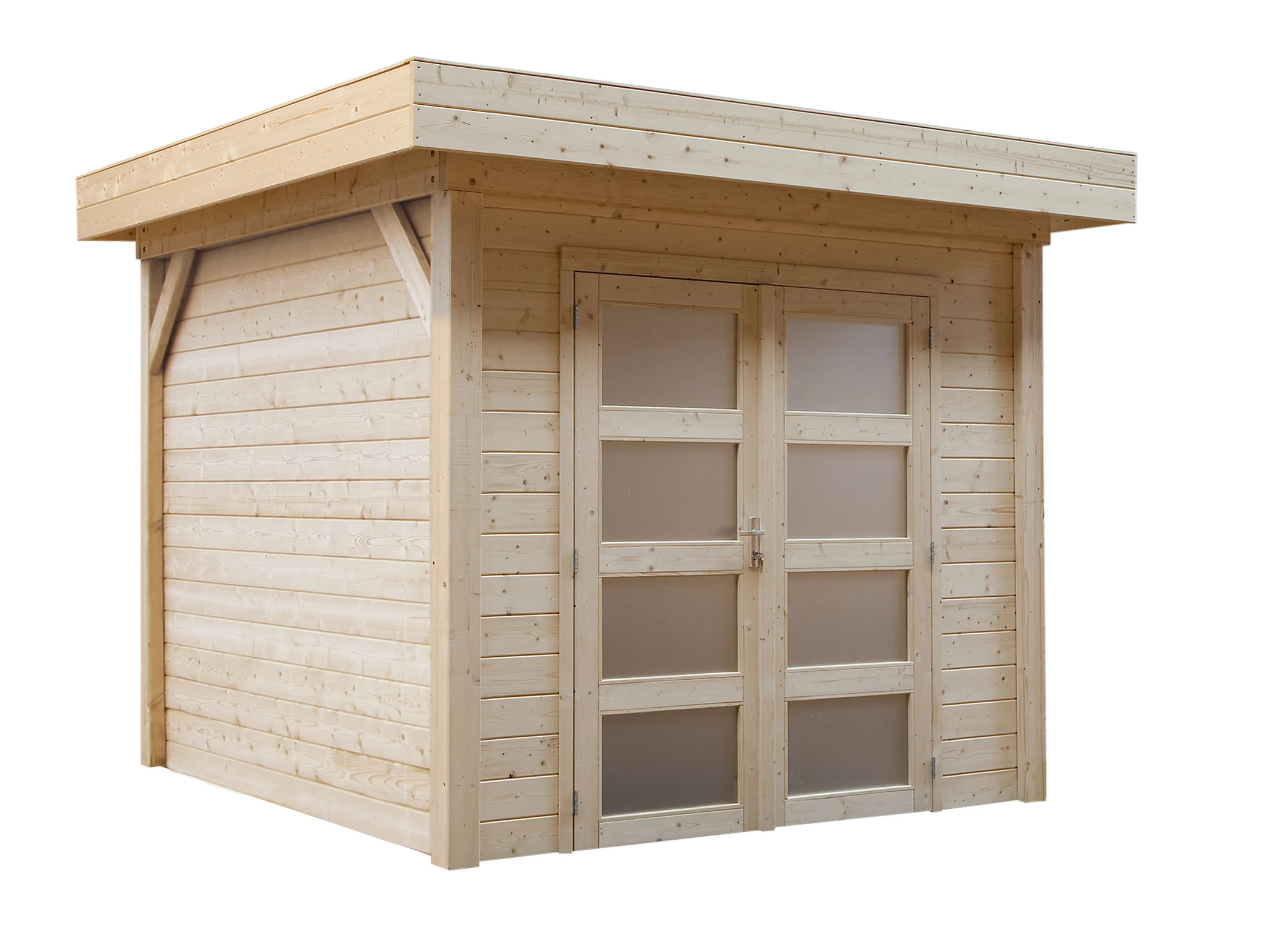 Vuren Tuinhuis Bosuil 300 x 300 cm - Afbeelding 1