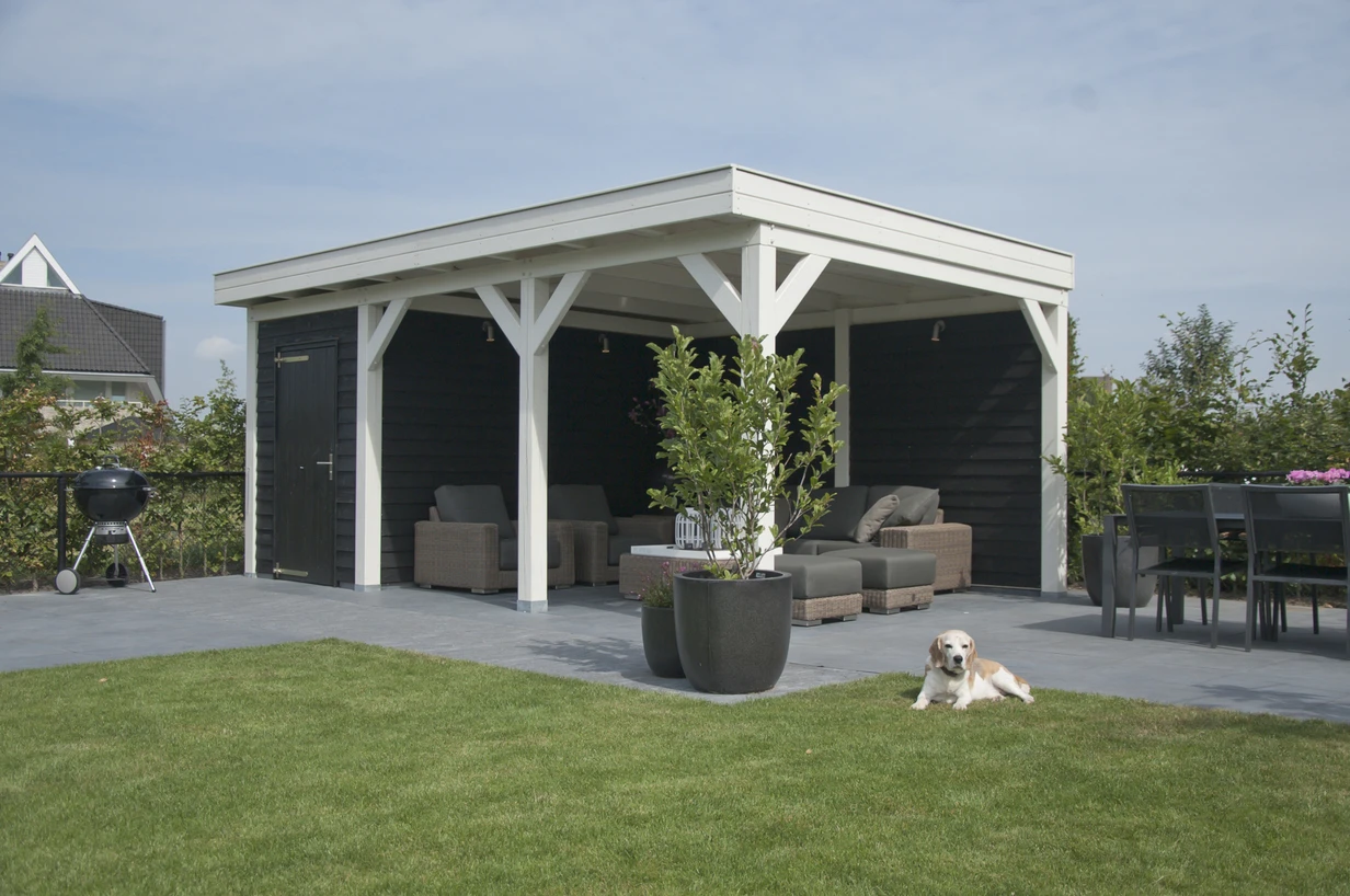 Douglas Paal 14 x 14 cm (140 x 140 mm) Geschaafd - Lengte 400 cm - Afbeelding 3