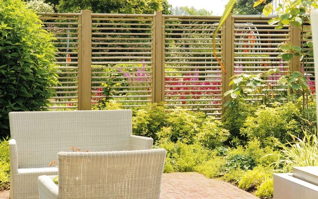 Vuren Shutterscherm Groen Geïmpregneerd 90 x 180 cm - Afbeelding 3