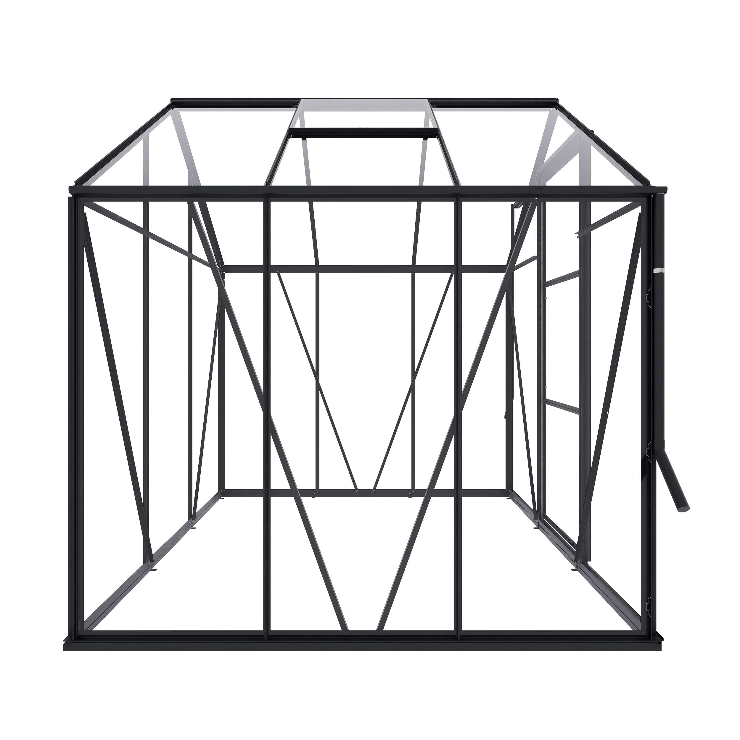 Royal Well Tuinkas Kate I Full Options 192 x 192 cm Zwart - Afbeelding 3