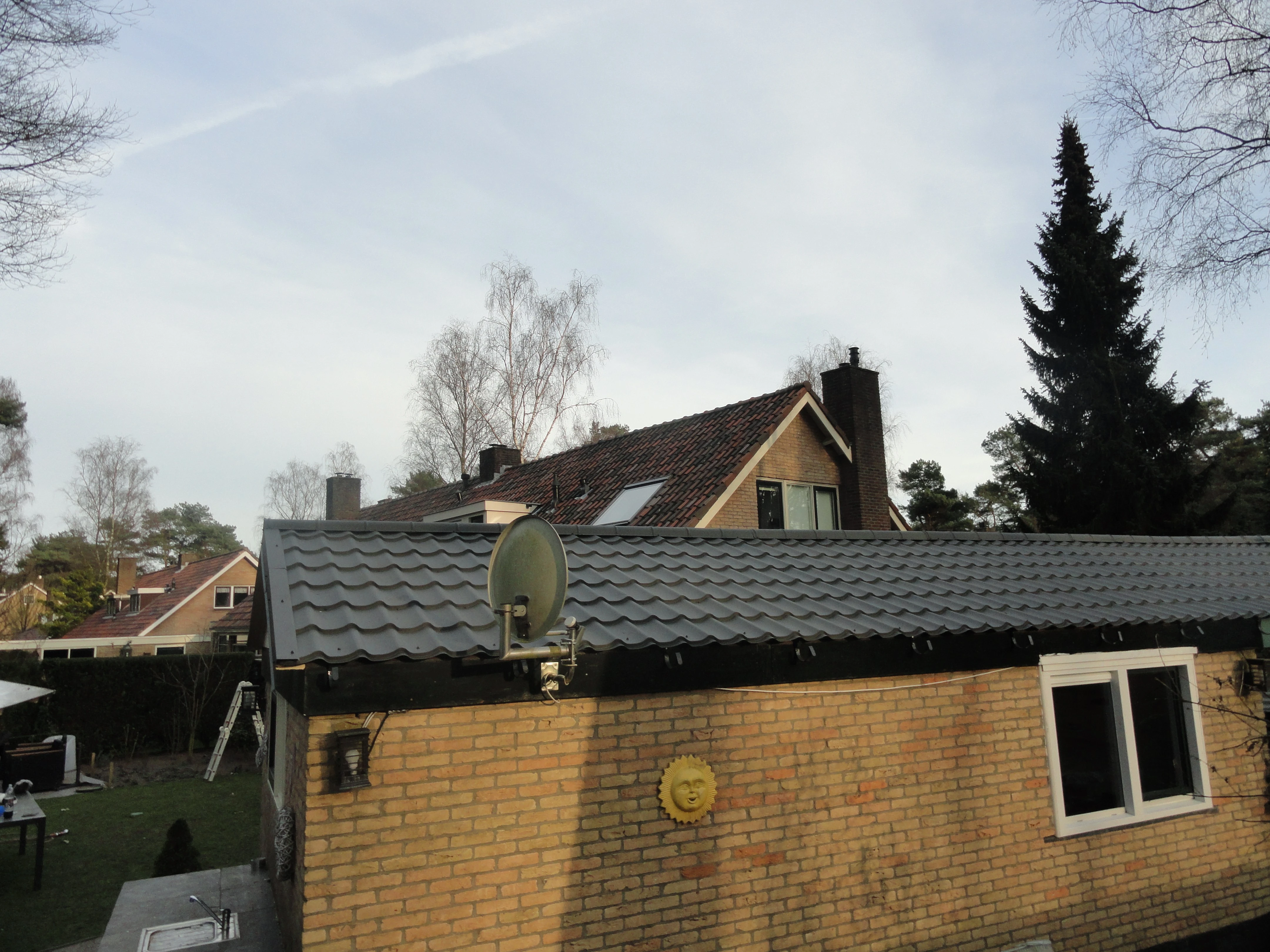 ArcelorMittal Dakpanplaat Luna Mat Grijs - Lengte 330 cm - Afbeelding 3