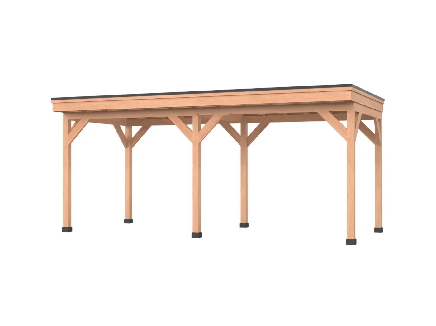 Douglas overkapping, 600 x 250, Westwood DIY - Afbeelding 1