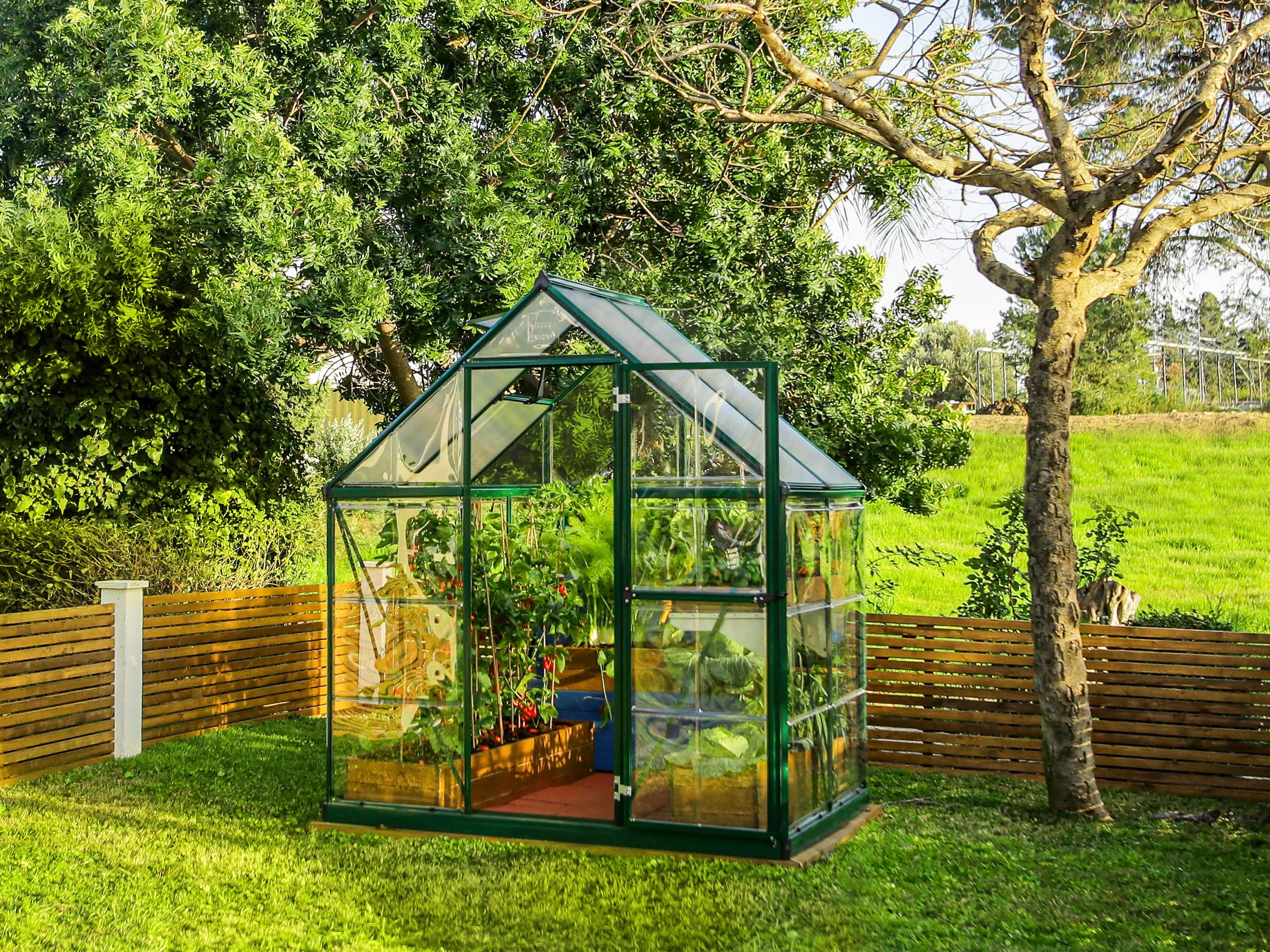 Palram Canopia Tuinkas Hybrid 185 x 125 cm Groen - Afbeelding 1