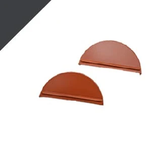 ArcelorMittal Eindkap Rond Nokstuk Antraciet - Afbeelding 1