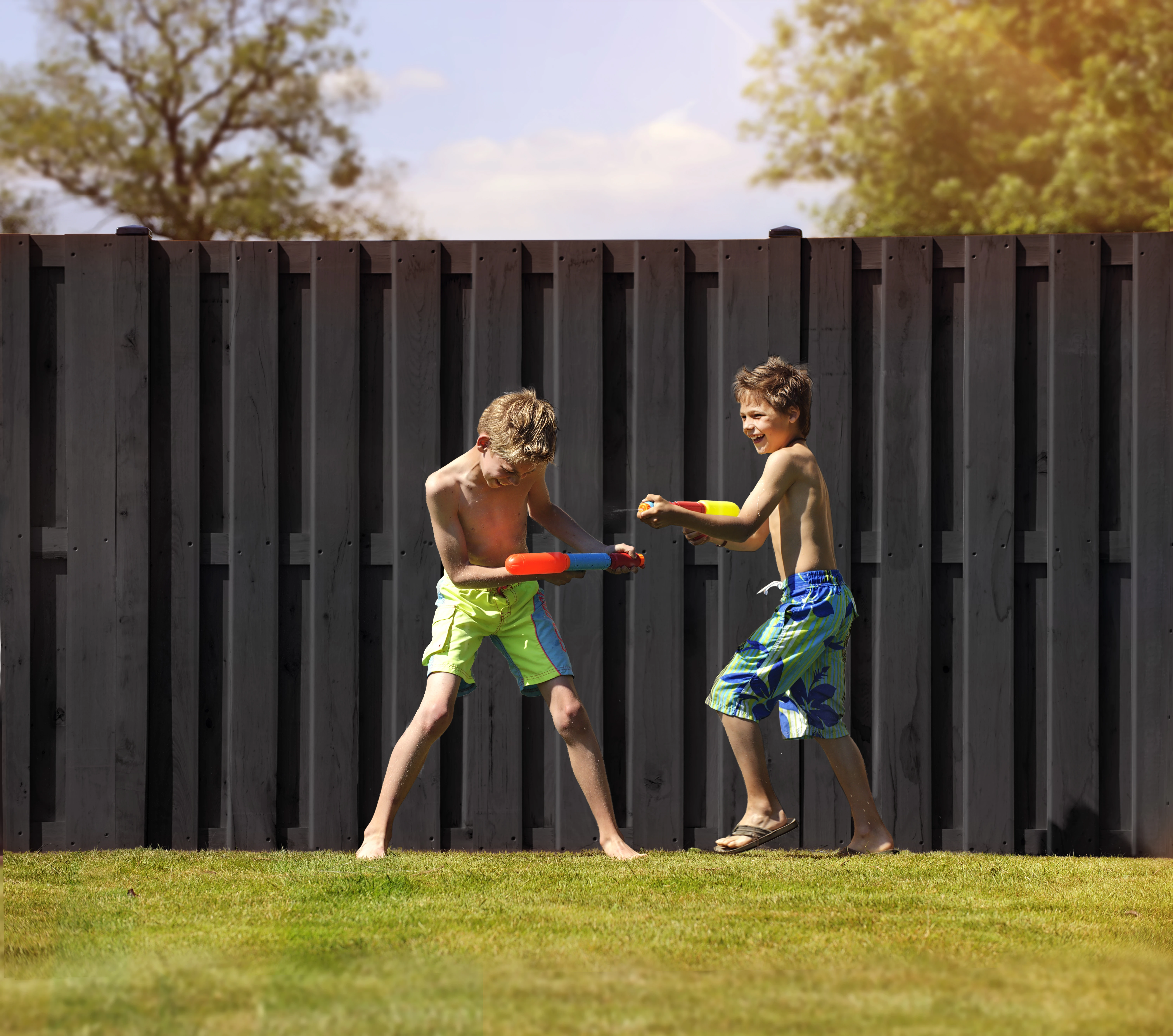 Grenen Afdekkap met Sponning 6.2 cm 3.5 x 8.5 cm (35 x 85 mm) Zwart Gedompeld - Lengte 180 cm - Afbeelding 2