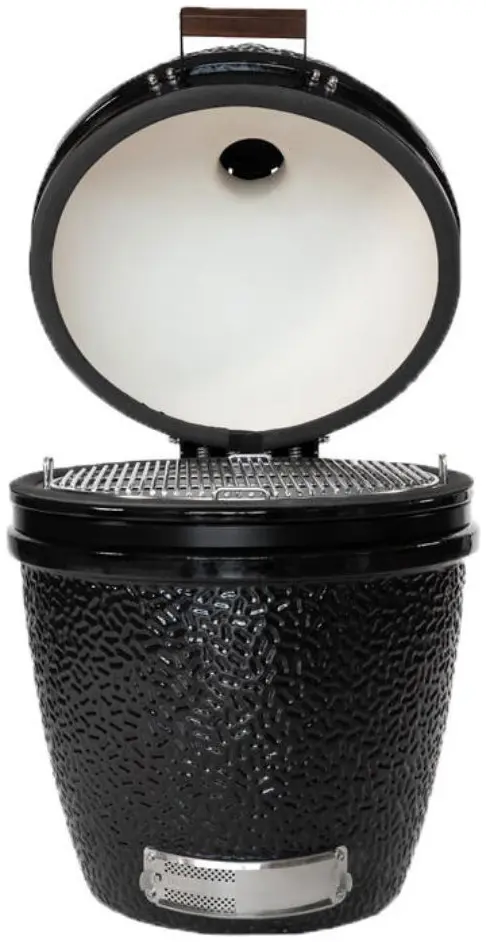 Buitenkeuken Douglas en staal met opbergkast en Keramische tegel - Lengte 205 cm - Afbeelding 7