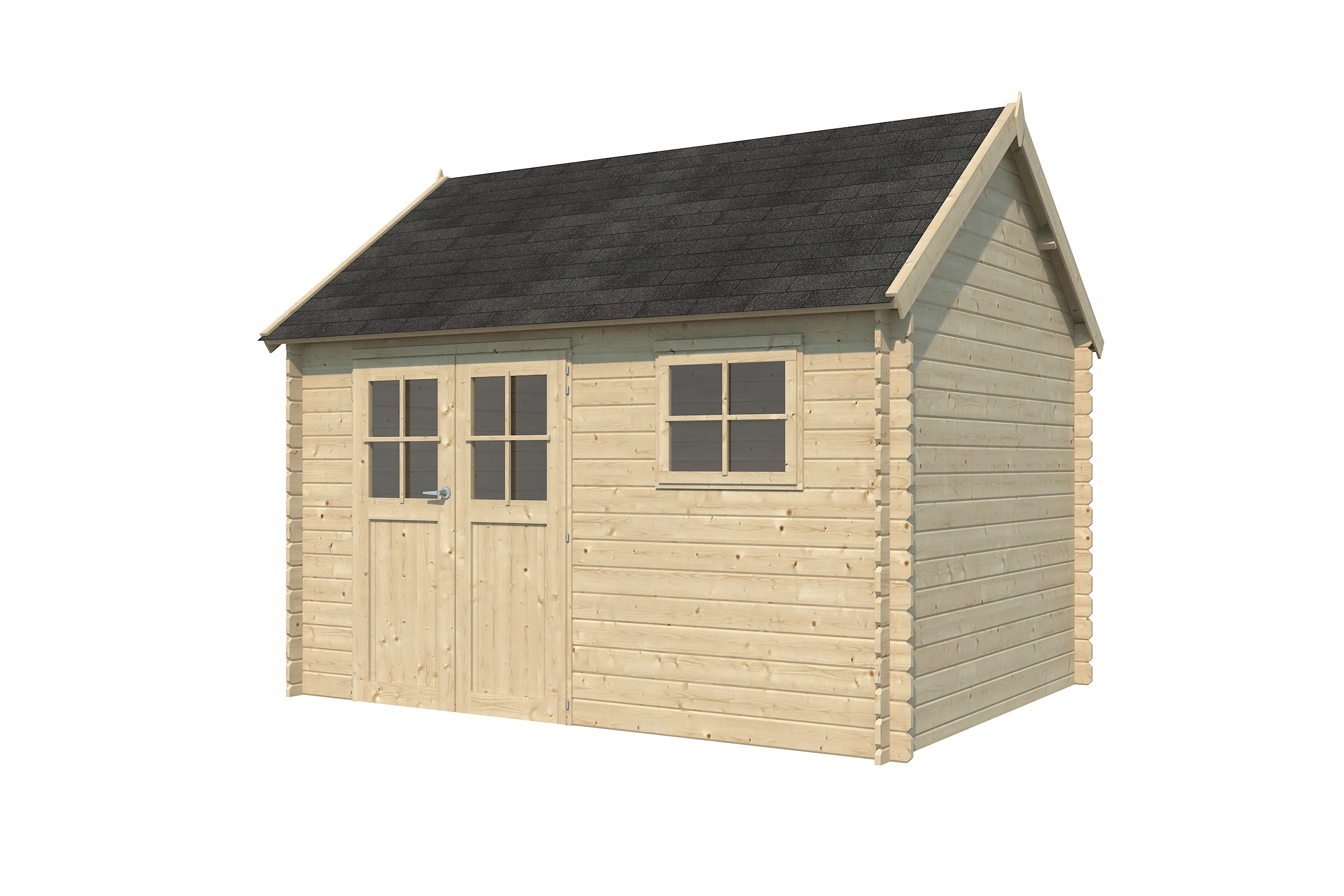 Woodlands Blokhut Gloucester L 385 x 295 cm - Afbeelding 7