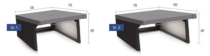Biohort Garage voor robotmaaier Charly Formaat 2 78 x 90 x 49 cm - Afbeelding 3