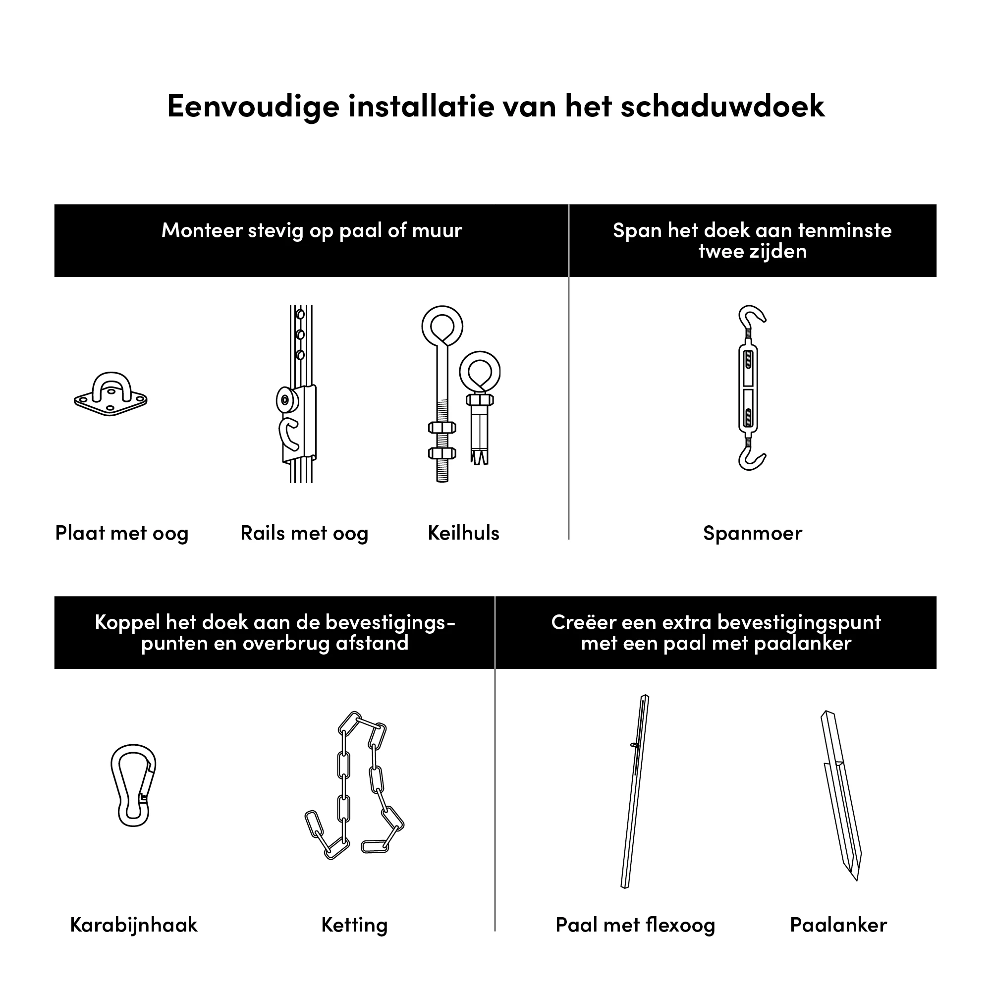 Platinum Schaduwdoek Driehoek 90° Grijs 570 cm - Afbeelding 8