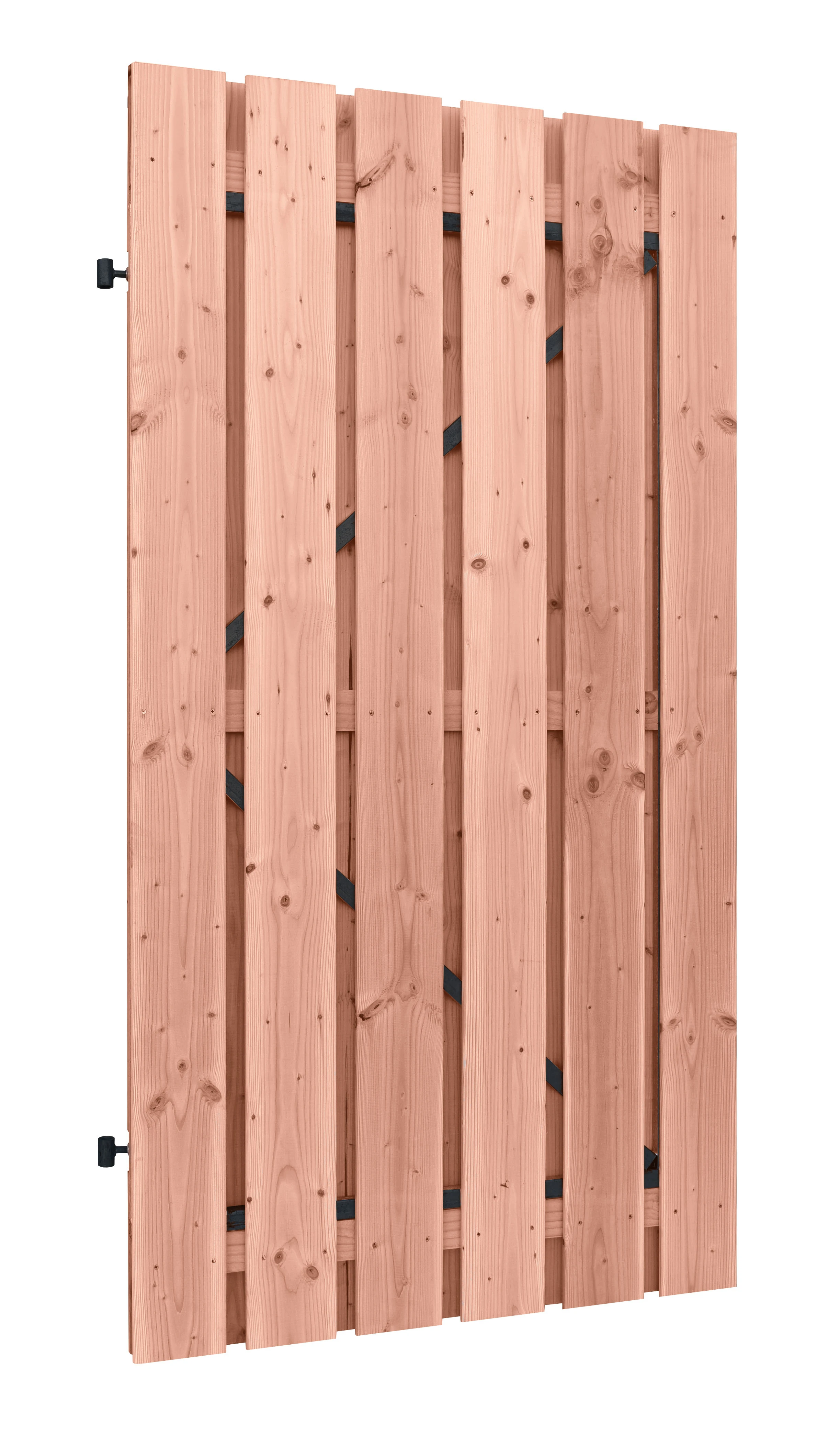 Douglas Poortdeur Geschaafd Zwart Stalen Frame 150 x 190 cm OP = OP - Afbeelding 1