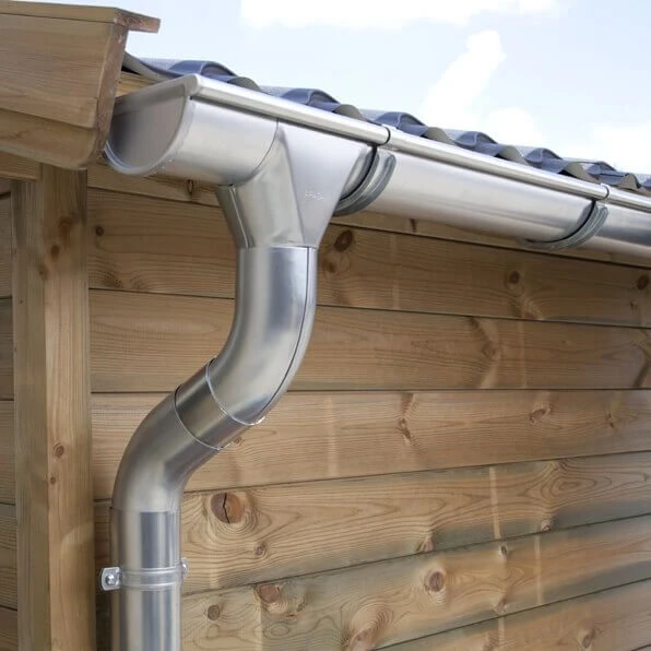Zinken Dakgoot Lessenaarsdak Type 110 - Lengte tot 340 cm - Afbeelding 1