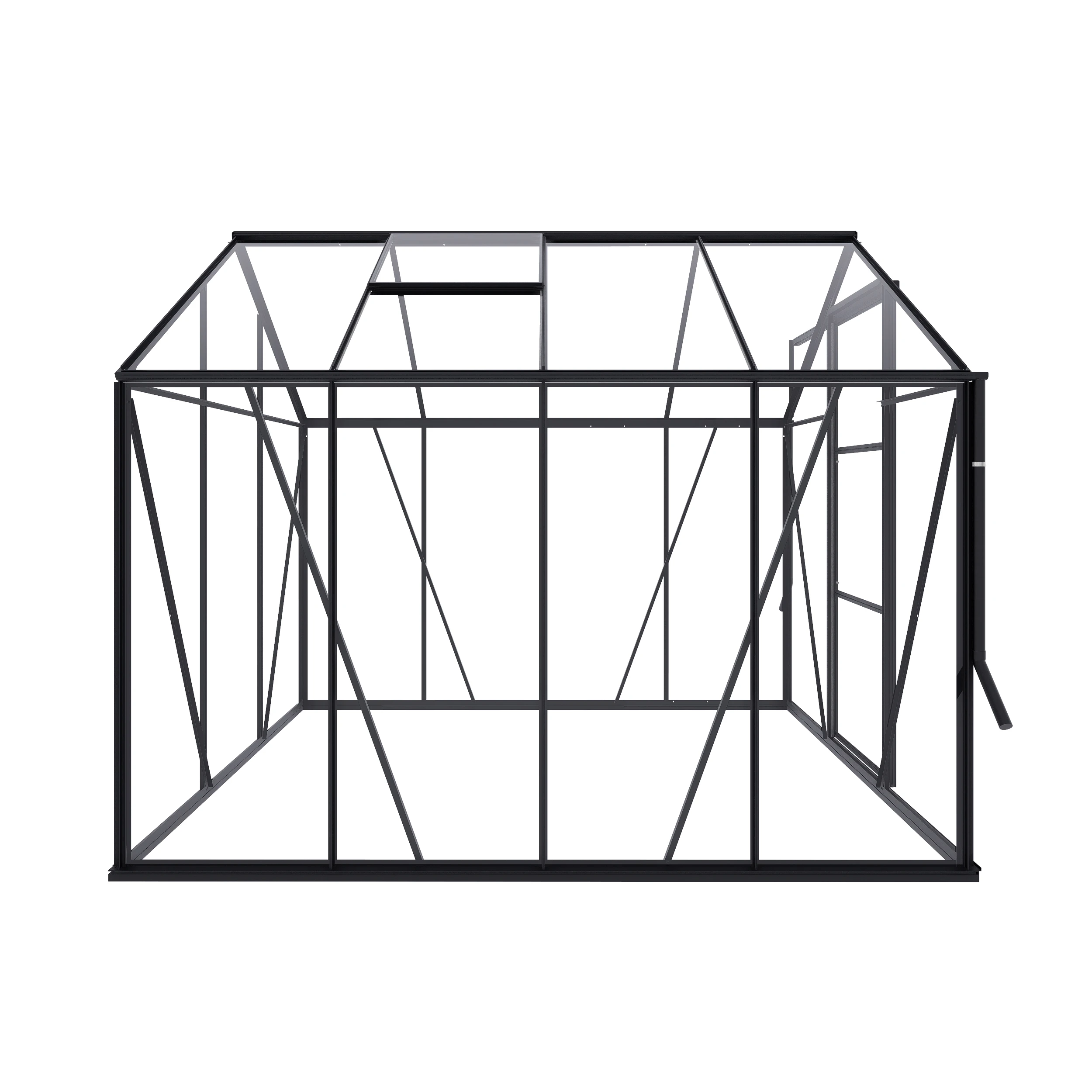 Royal Well Tuinkas Kate II 192 x 253 cm Zwart - Afbeelding 3