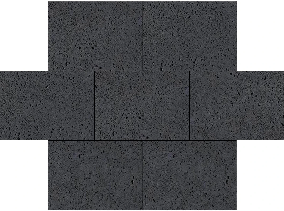 Schellevis Oud Hollandse Tegel 5 x 40 cm (50 x 400 mm) Carbon - Lengte 60 cm - Afbeelding 1