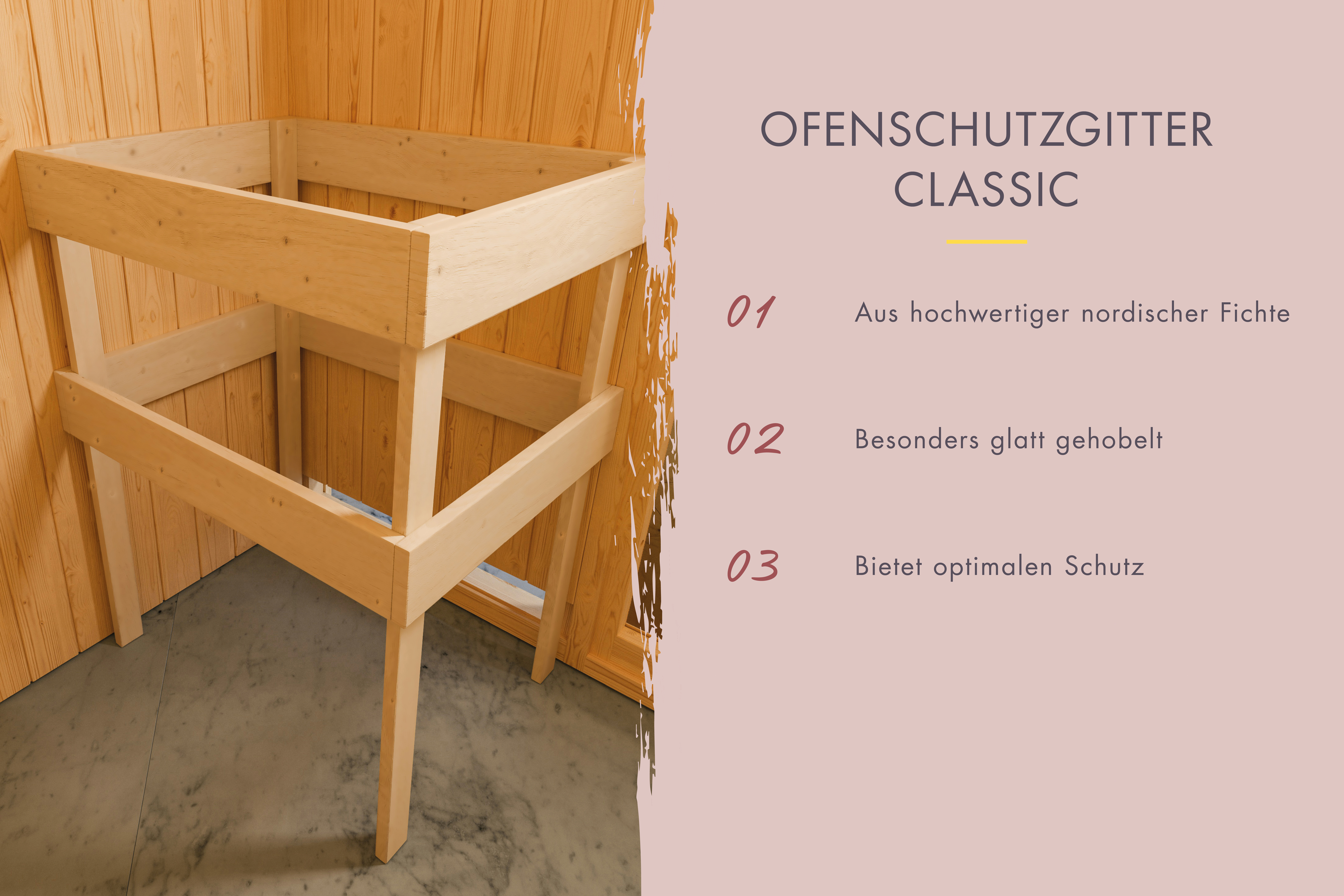 Sauna Oss 2 Finish 237 x 276 x 232 cm - Afbeelding 14