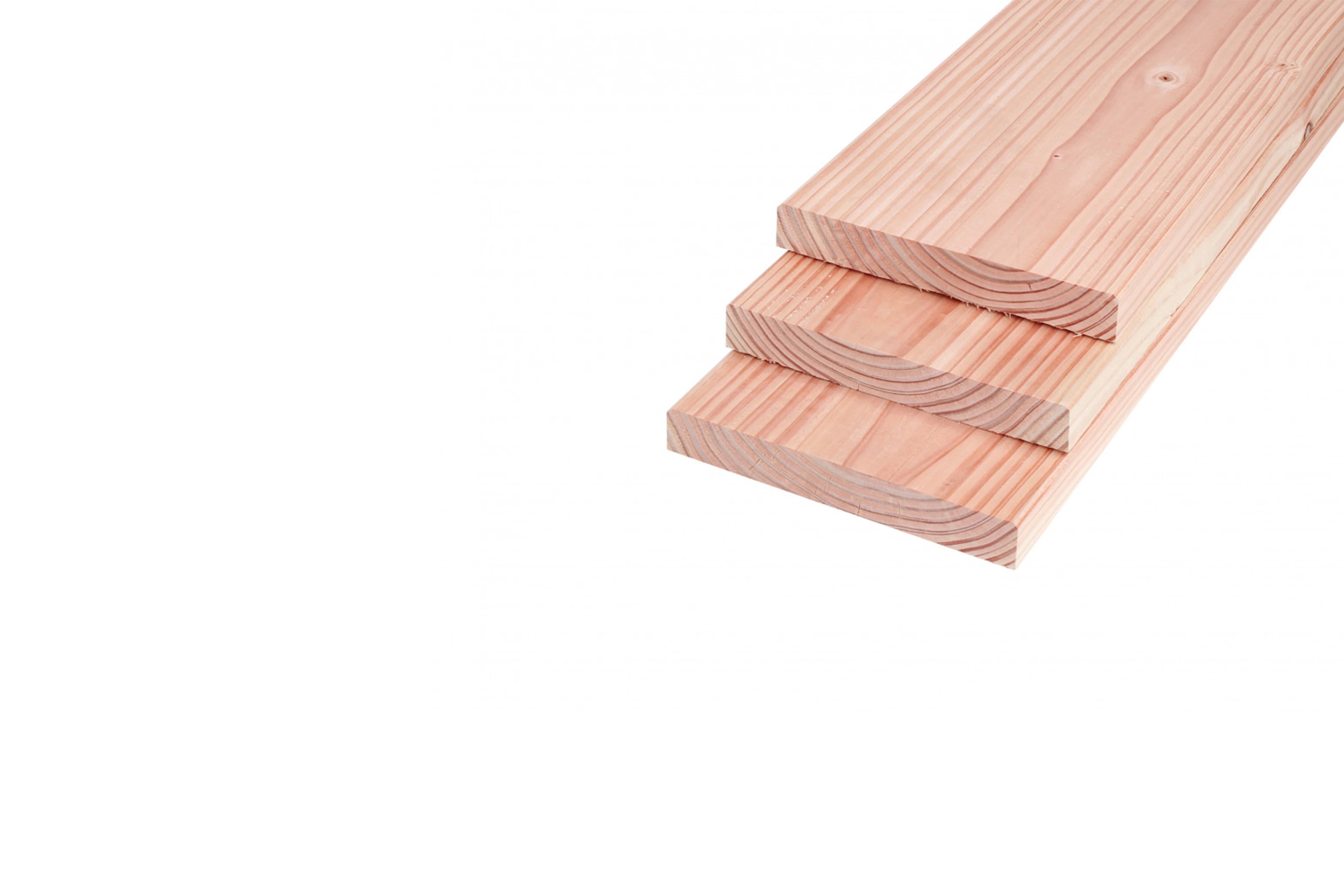 Douglas Plank 2.8 x 19.5 cm (28 x 195 mm) Geschaafd/Fijnbezaagd - Lengte 500 cm - Afbeelding 2