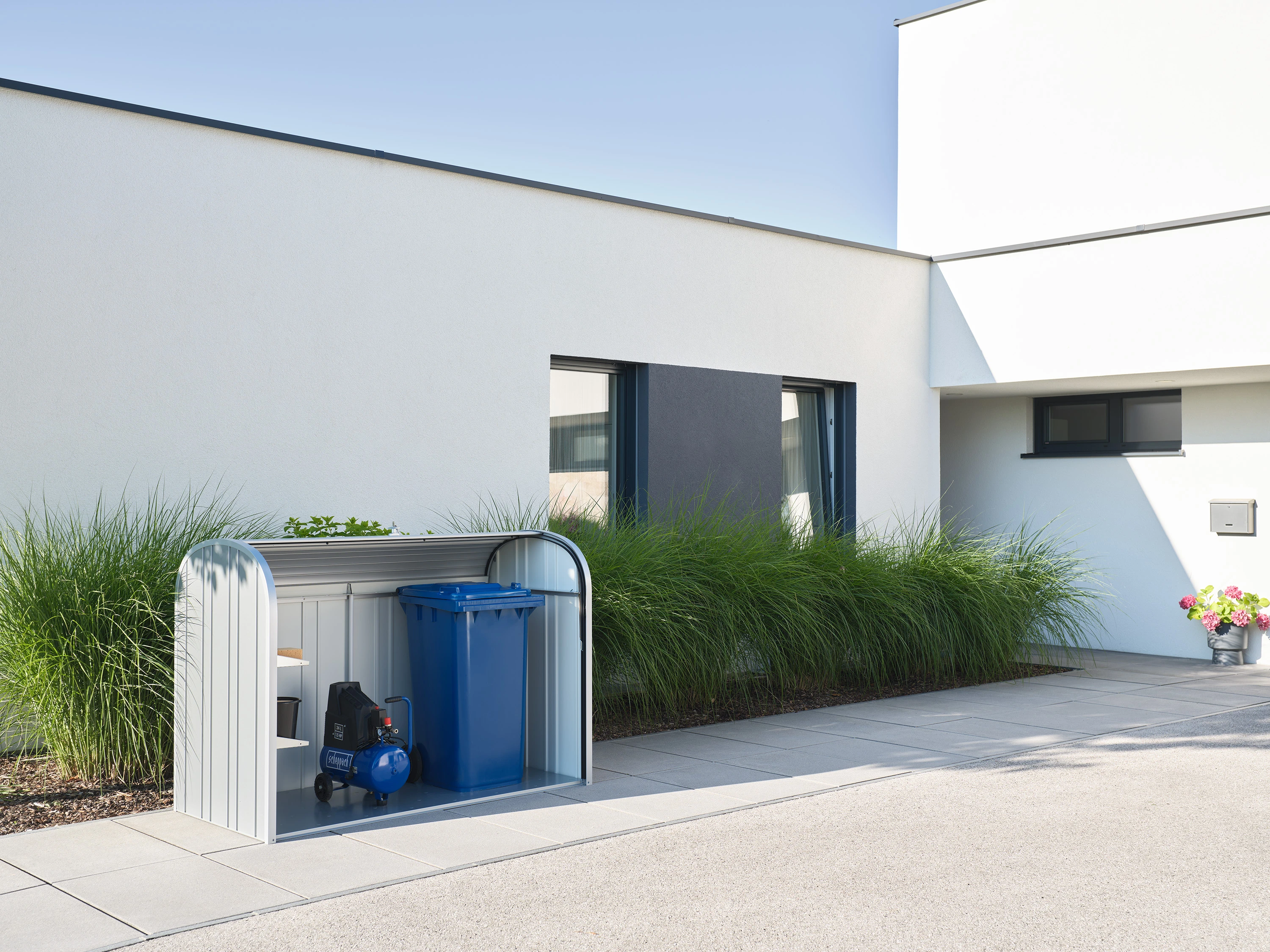 Biohort StoreMax donkergrijs 117 x 73 x 109 cm - Afbeelding 6