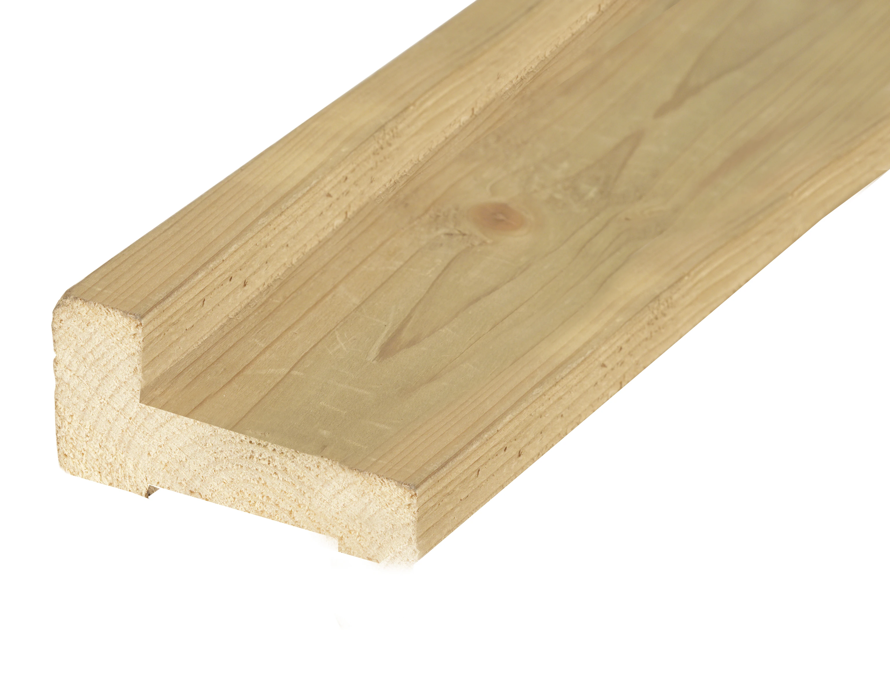 Grenen Funderingsbalk 4 x 9 cm (40 x 90 mm) - Lengte 300 cm - Afbeelding 1